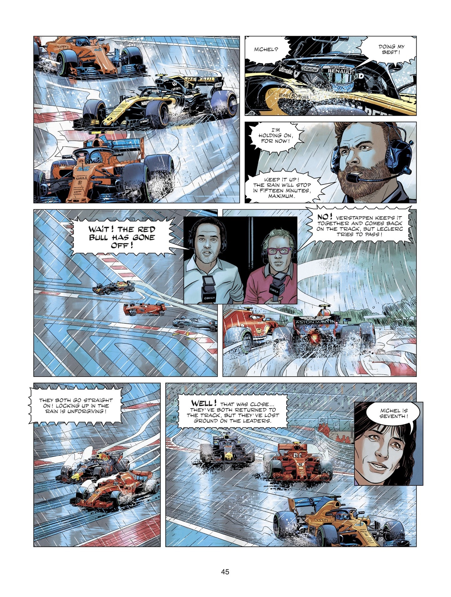 Read online Michel Vaillant comic -  Issue #8 - 45