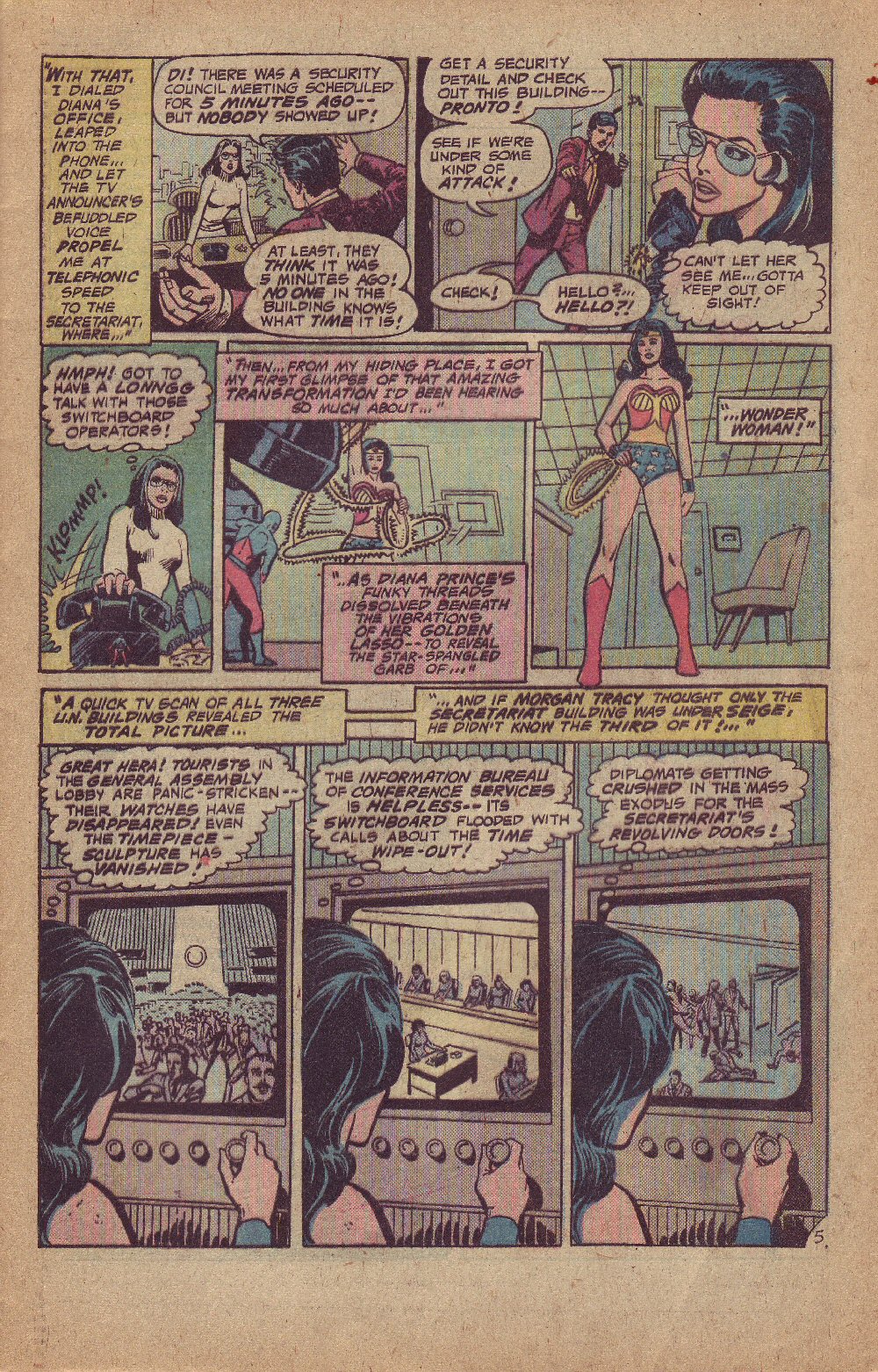 Read online Wonder Woman (1942) comic -  Issue #220 - 6