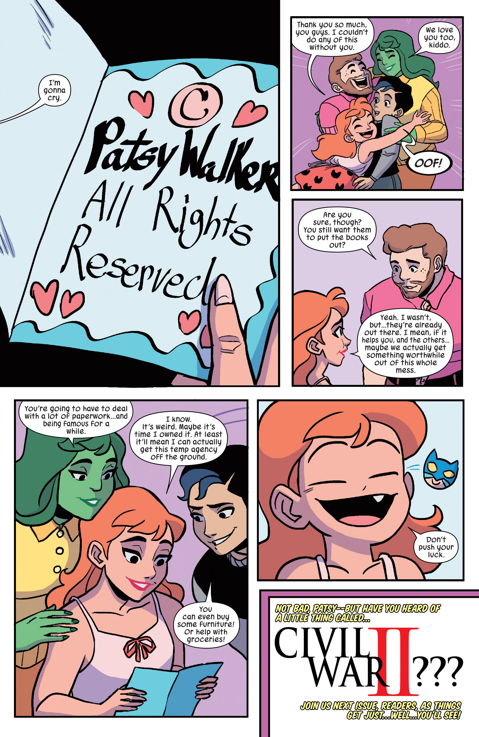 Read online Patsy Walker, A.K.A. Hellcat! comic -  Issue #7 - 22