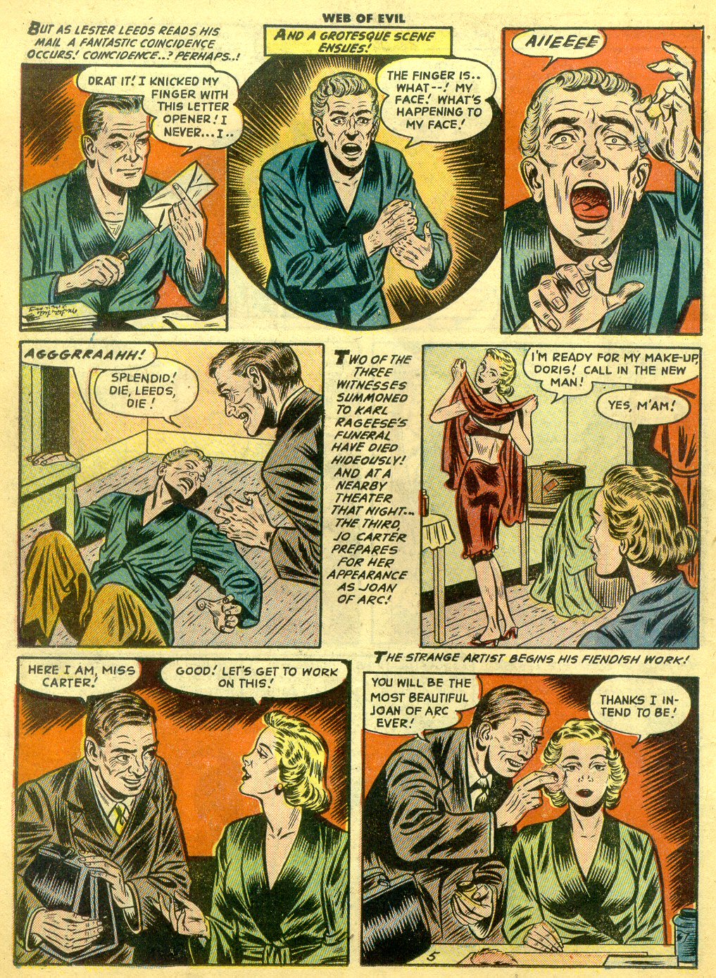 Read online Web of Evil comic -  Issue #2 - 21
