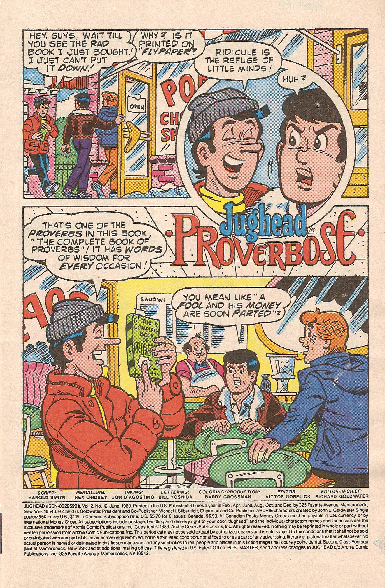 Read online Jughead (1987) comic -  Issue #12 - 3