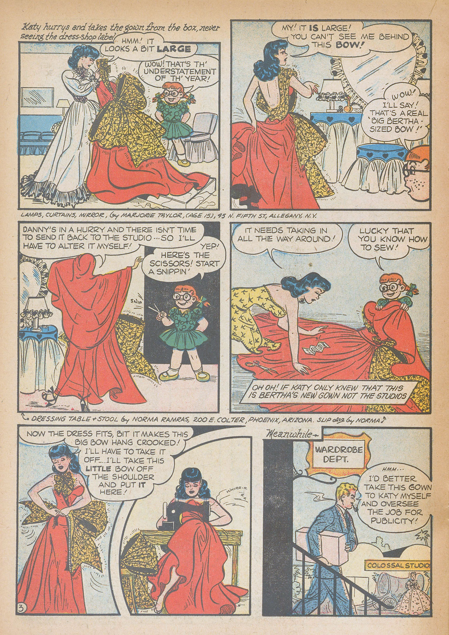 Read online Katy Keene (1949) comic -  Issue #18 - 22
