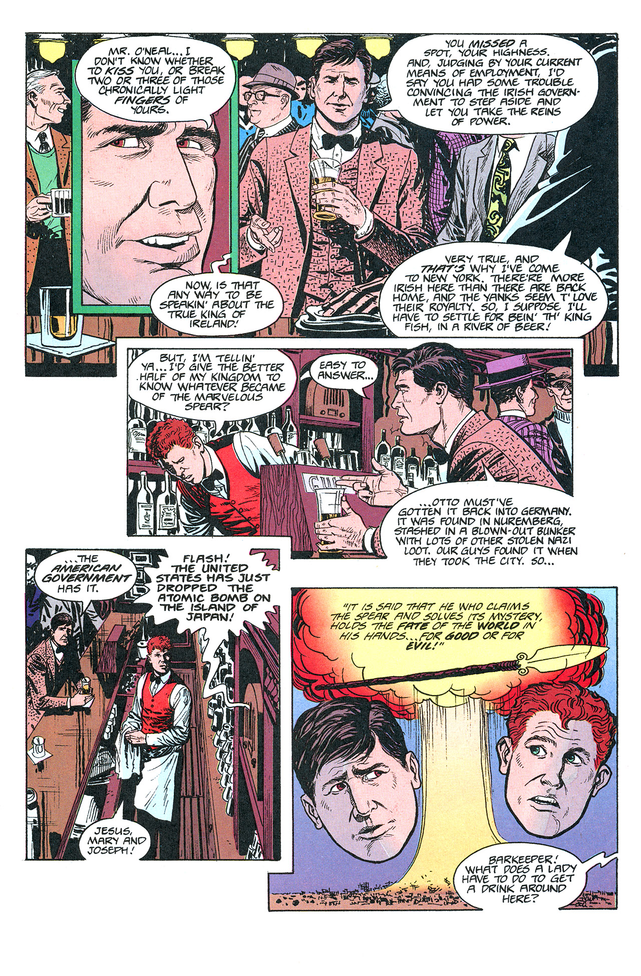 Read online Indiana Jones and the Spear of Destiny comic -  Issue #4 - 25