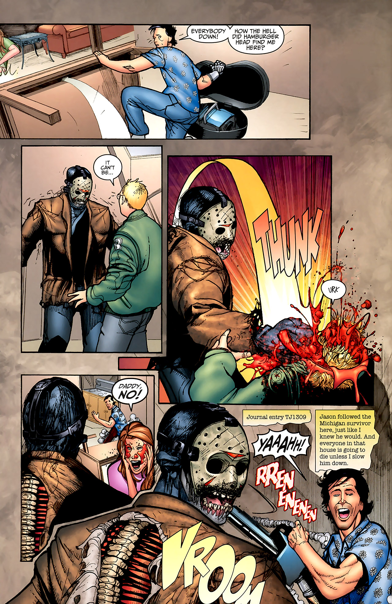 Read online Freddy vs. Jason vs. Ash: The Nightmare Warriors comic -  Issue #2 - 21