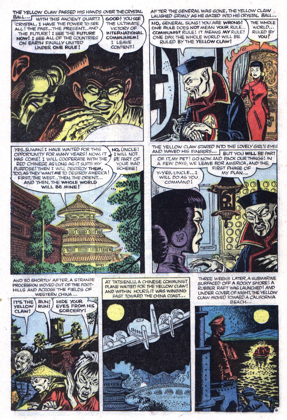 Read online Yellow Claw comic -  Issue #1 - 8