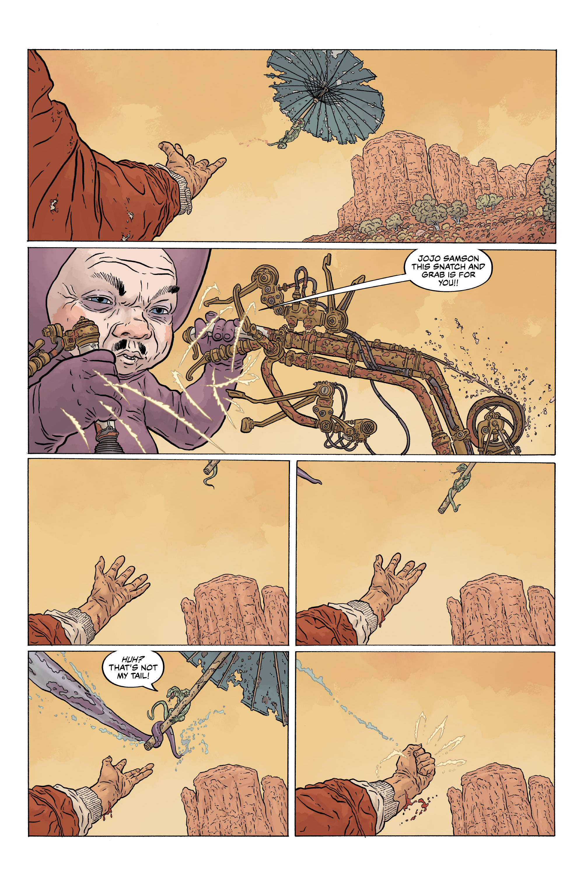 Read online Shaolin Cowboy: Cruel to Be Kin comic -  Issue #2 - 26