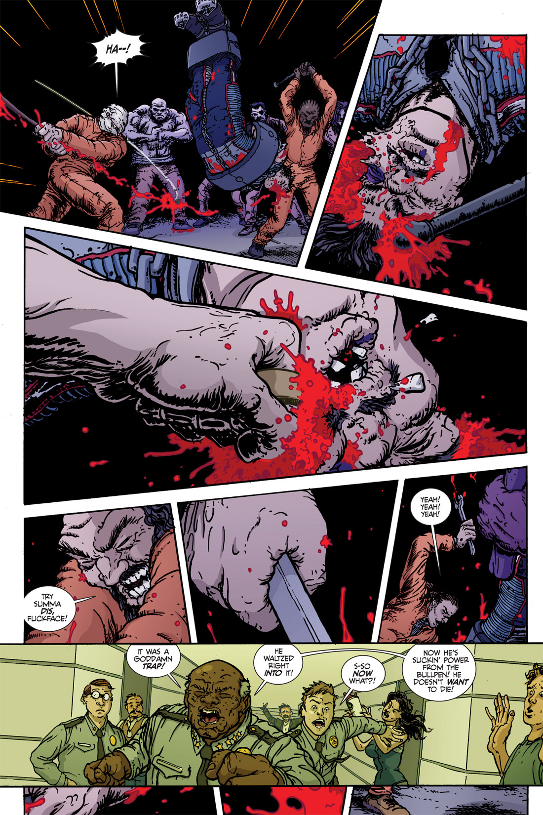 Read online Officer Downe: Bigger, Better, Bastard Edition comic -  Issue # TPB - 35