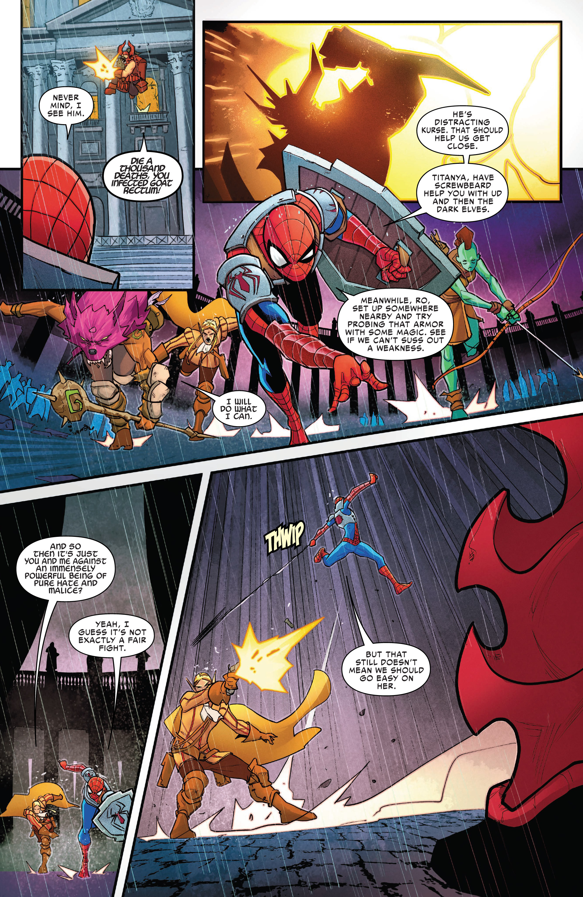 Read online War of the Realms: Spider-Man & the League of Realms comic -  Issue # _TPB - 53