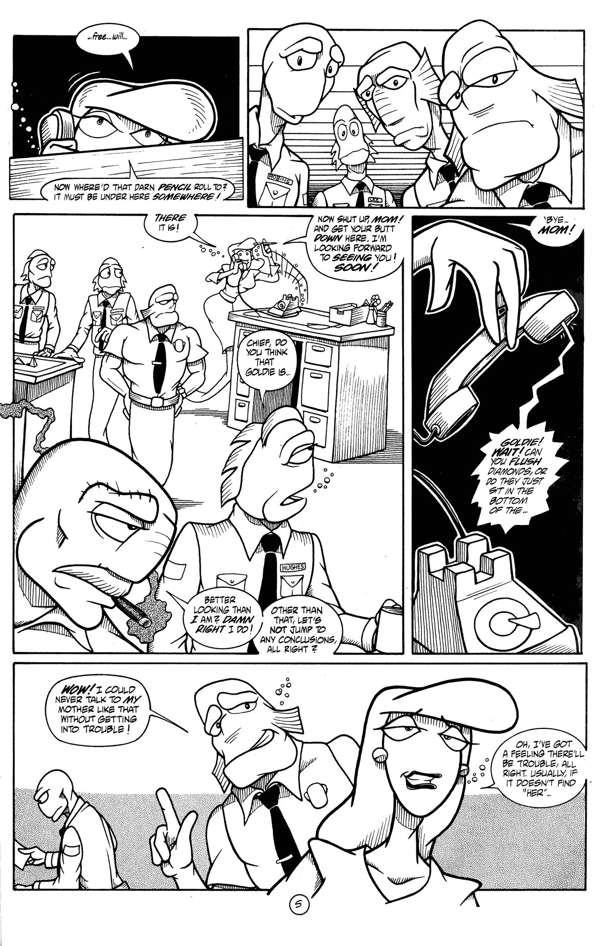 Read online Fish Shticks comic -  Issue #3 - 7