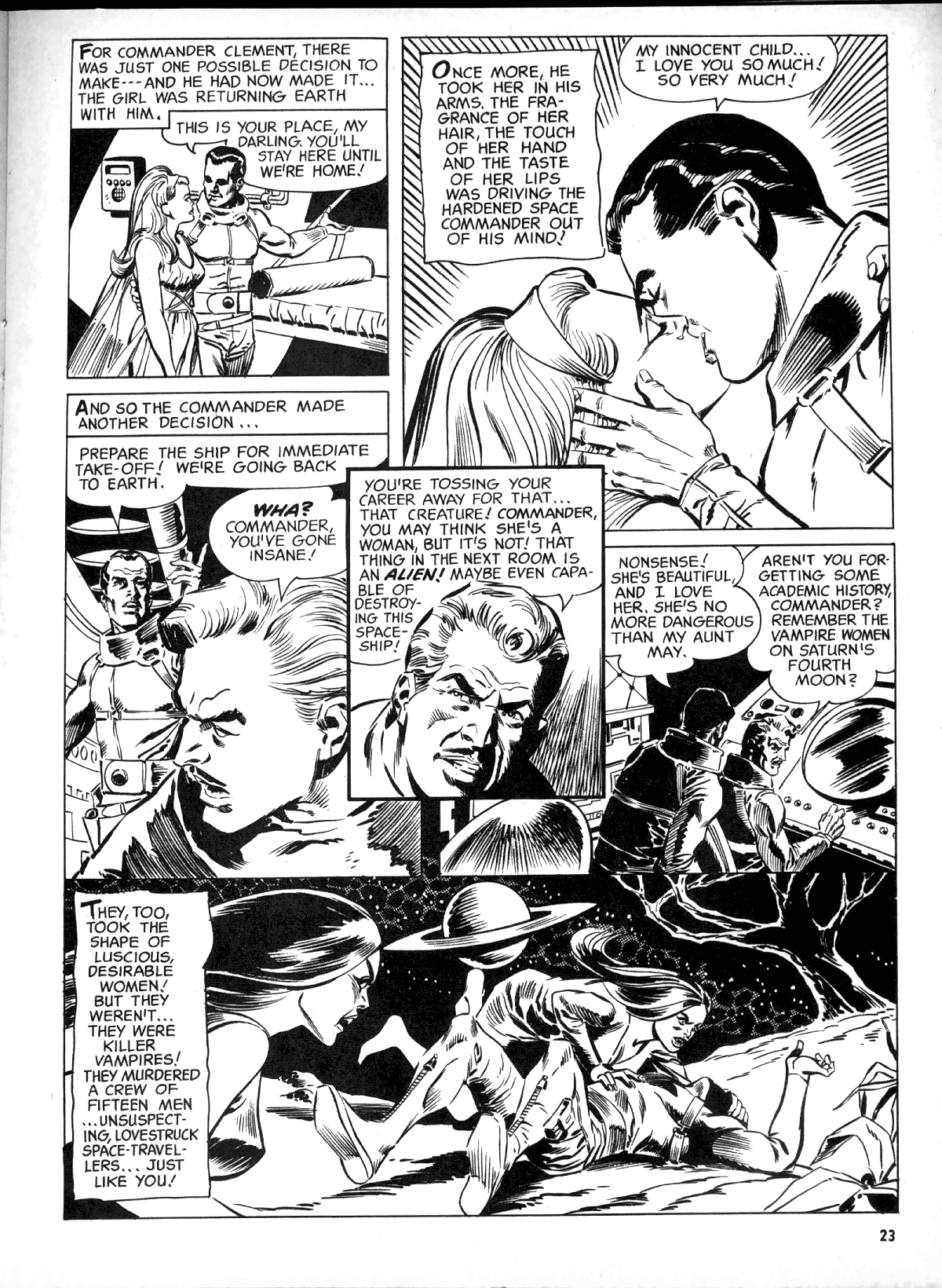 Read online Creepy (1964) comic -  Issue #20 - 23