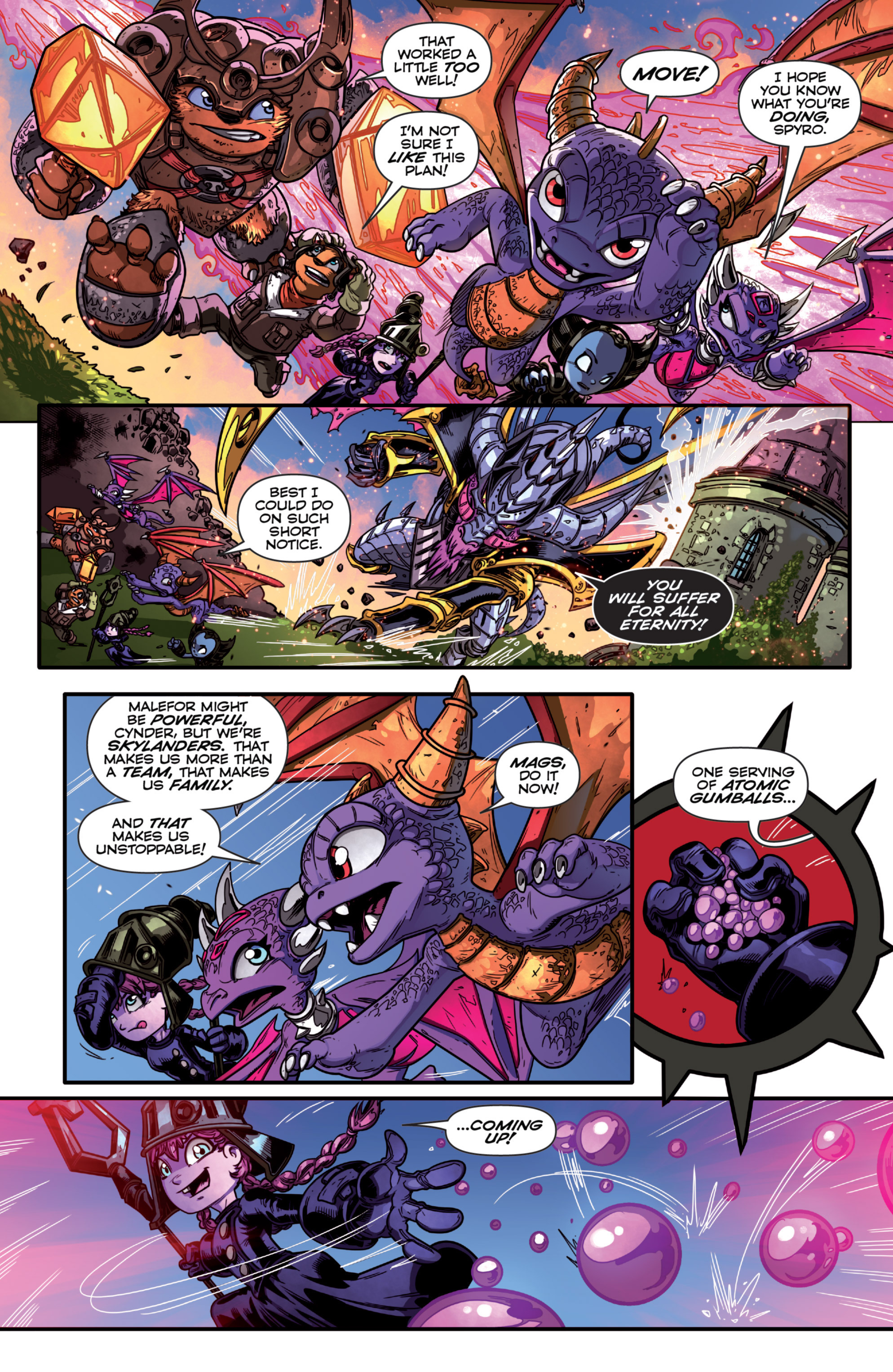 Read online Skylanders comic -  Issue #9 - 6