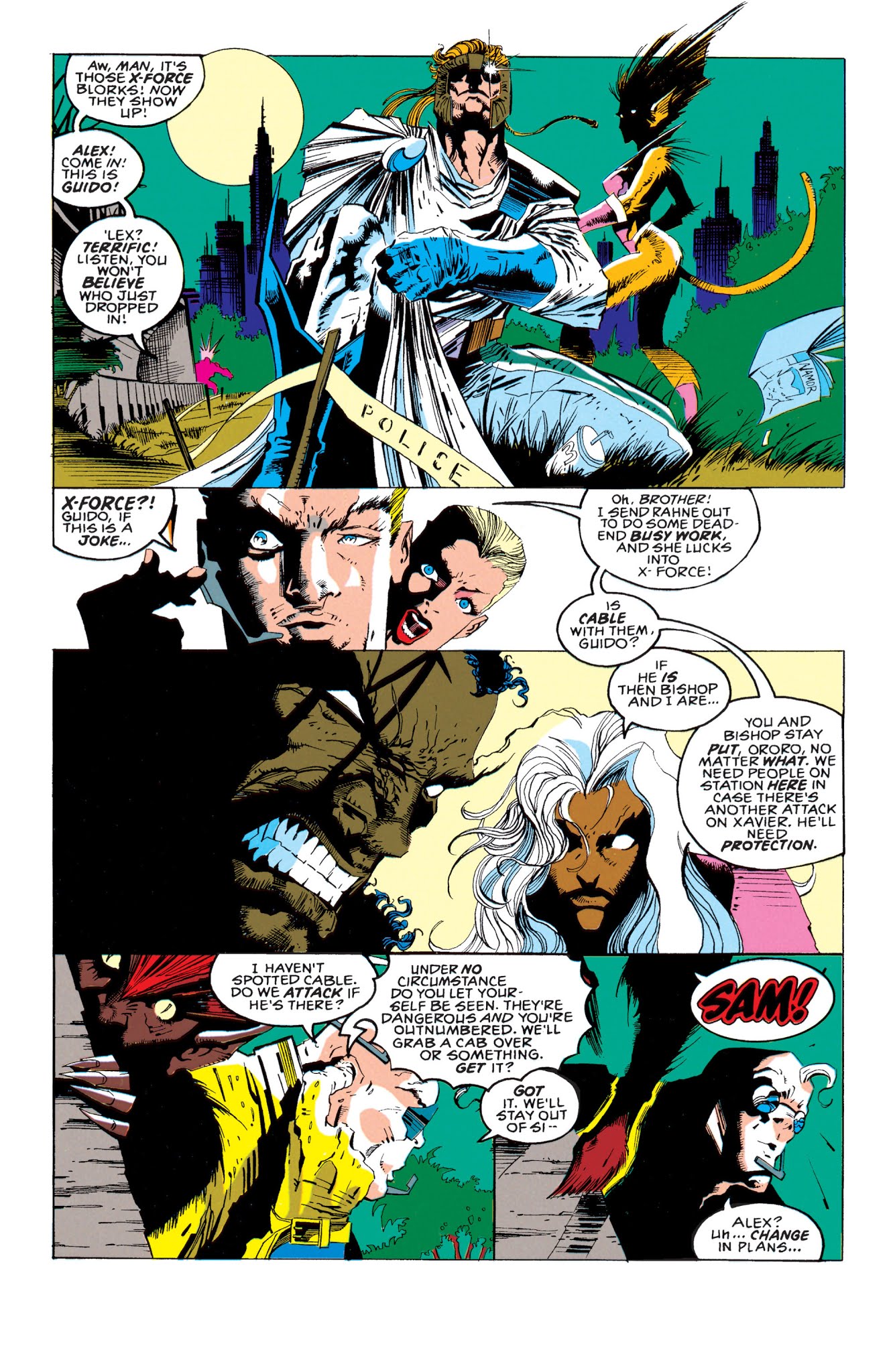 Read online X-Men: X-Cutioner's Song comic -  Issue # TPB - 36