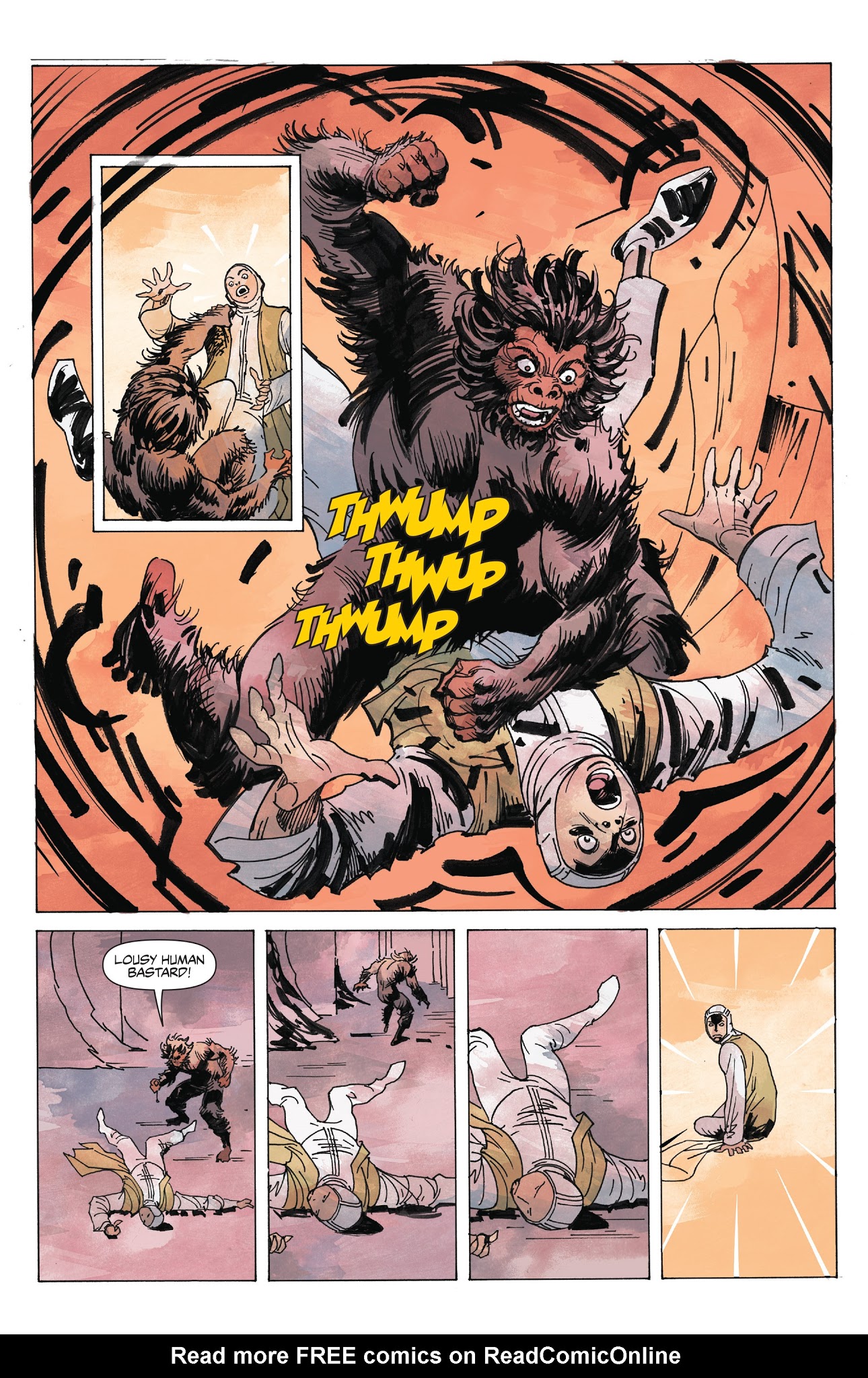 Read online Planet of the Apes: Ursus comic -  Issue #4 - 16