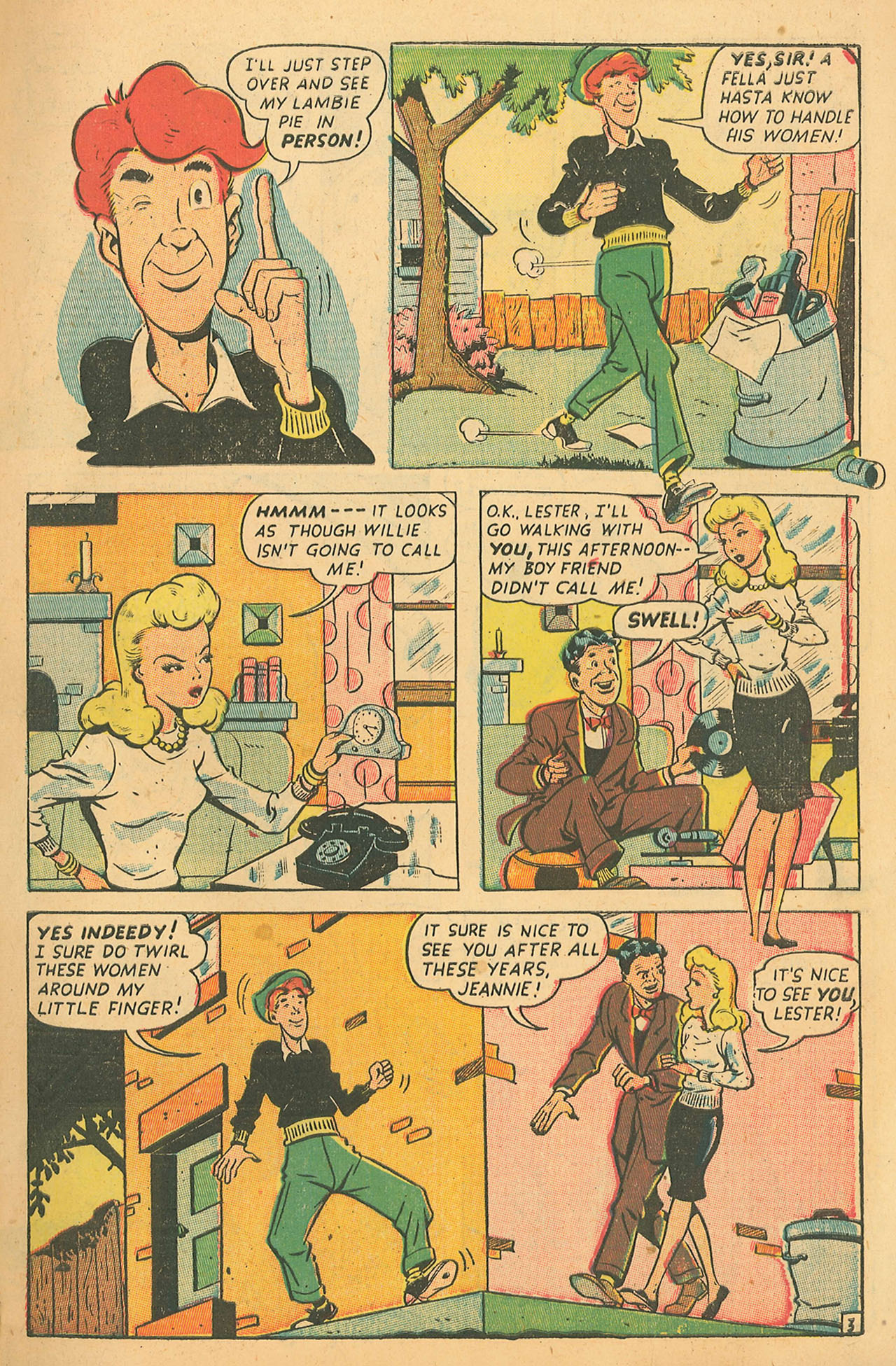 Read online Willie Comics (1946) comic -  Issue #6 - 5