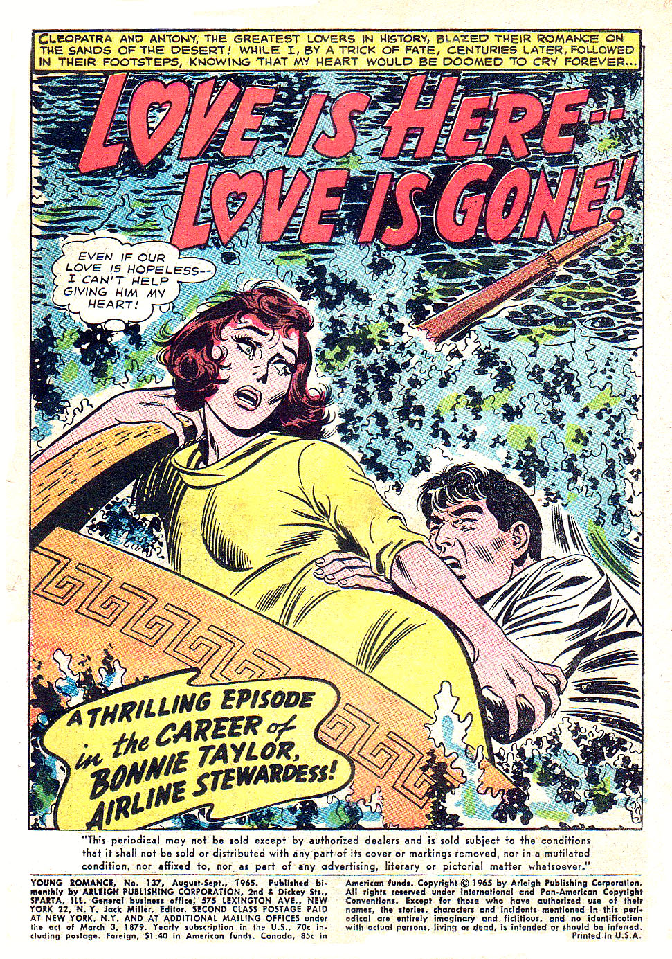 Read online Young Romance comic -  Issue #137 - 3