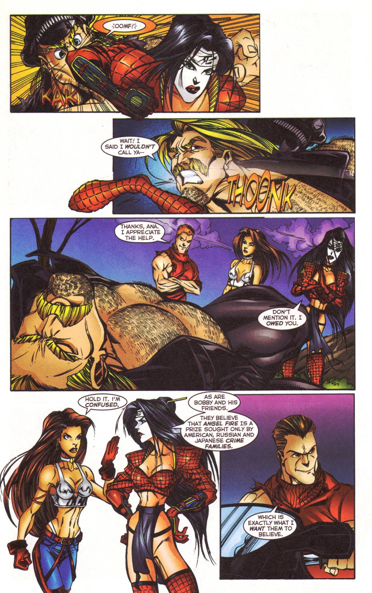 Read online Angel Fire comic -  Issue #2 - 16