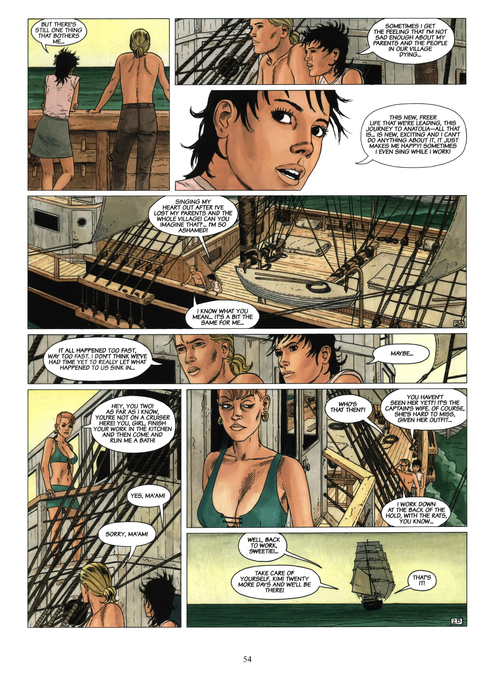 Read online Aldebaran comic -  Issue # TPB 1 - 55