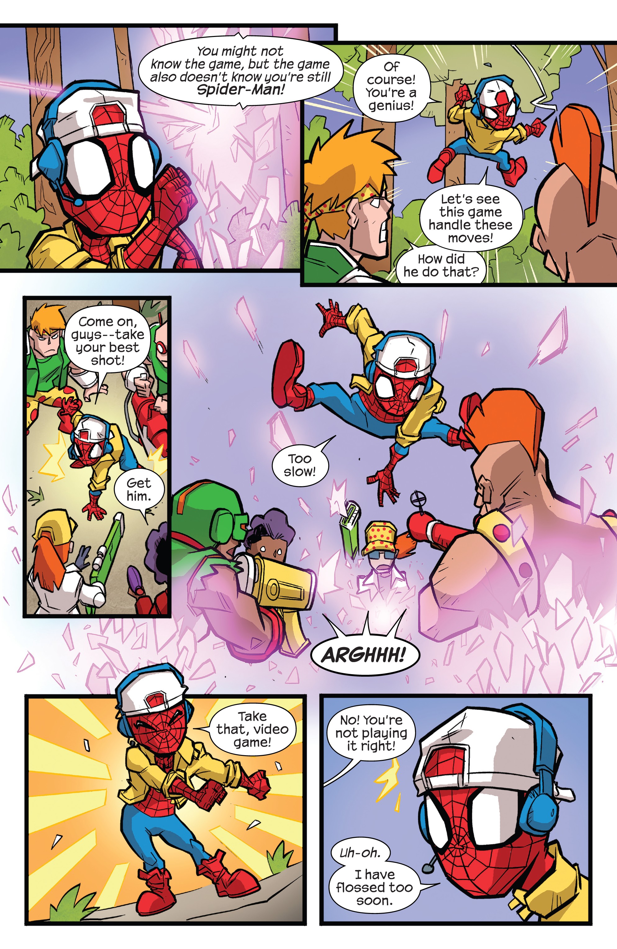 Read online Marvel Super Hero Adventures: Spider-Man – Spider-Sense of Adventure comic -  Issue # Full - 8