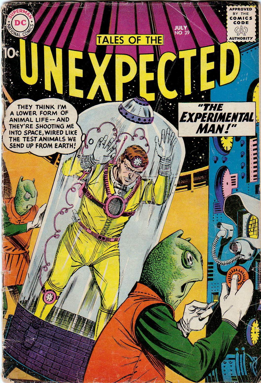 Read online Tales of the Unexpected comic -  Issue #39 - 1