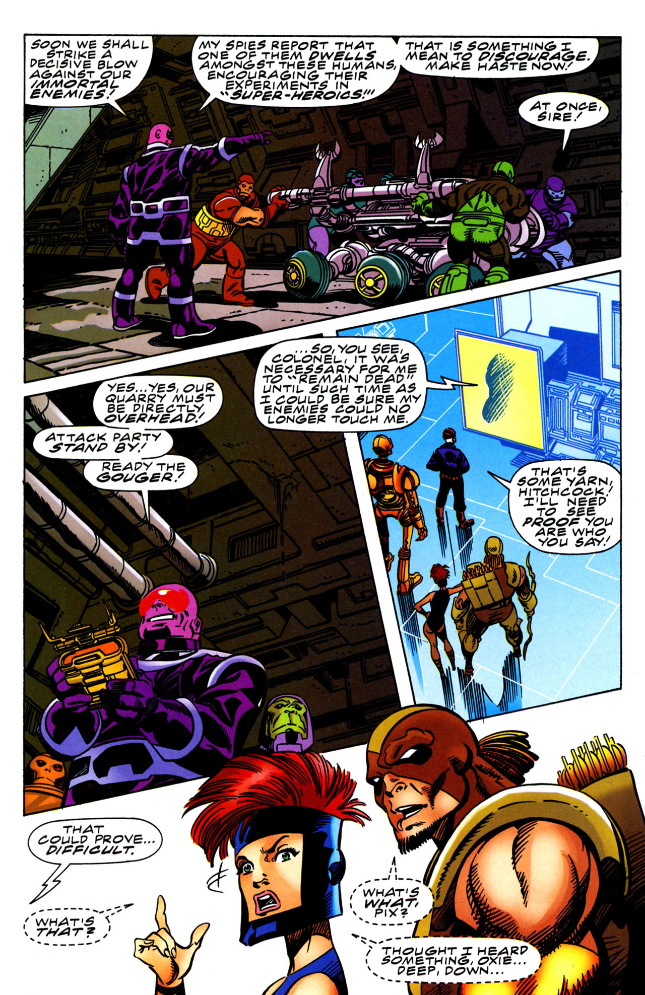 Read online Marvel: The Lost Generation comic -  Issue #10 - 6