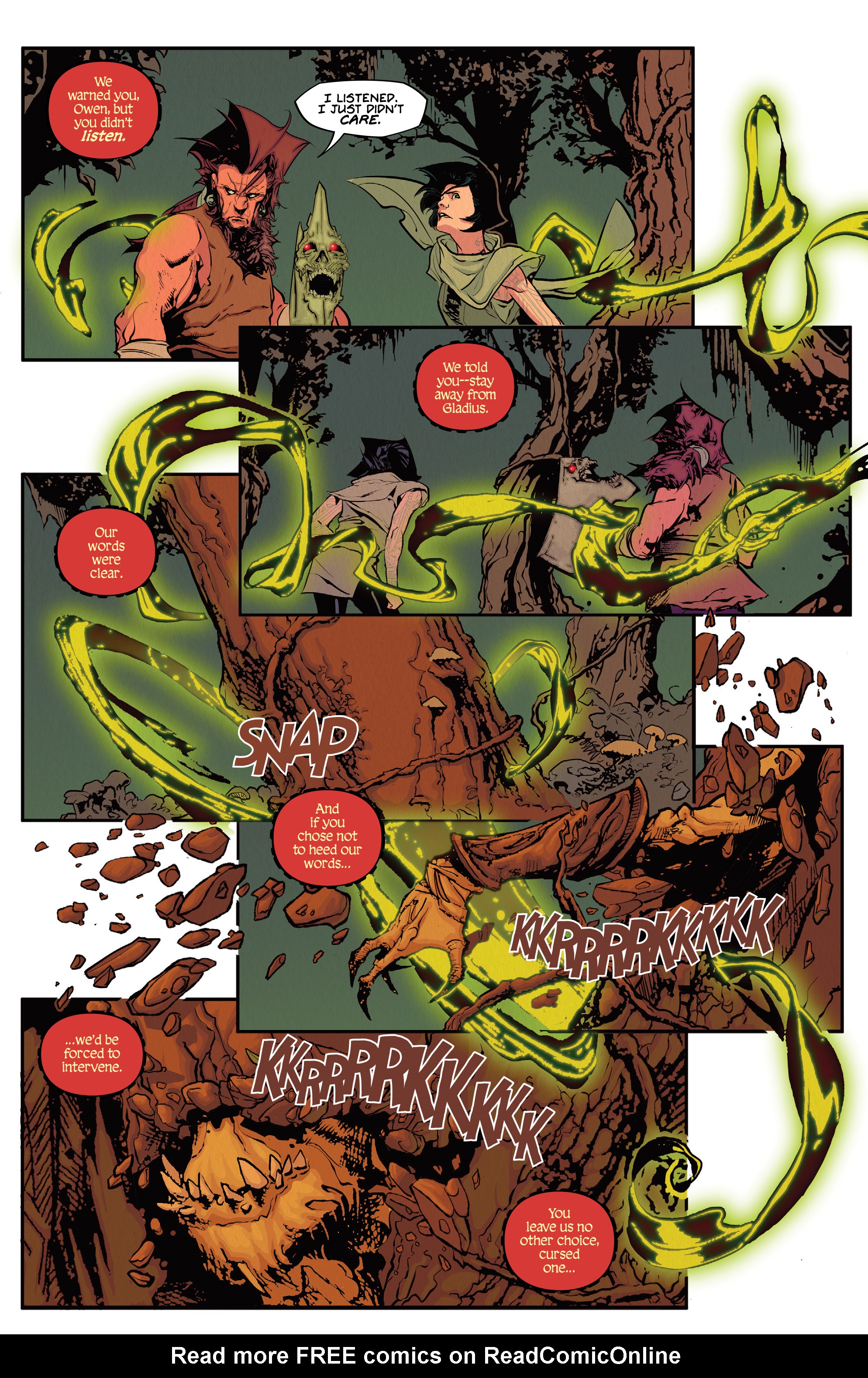 Read online Barbaric: Axe to Grind comic -  Issue #3 - 8