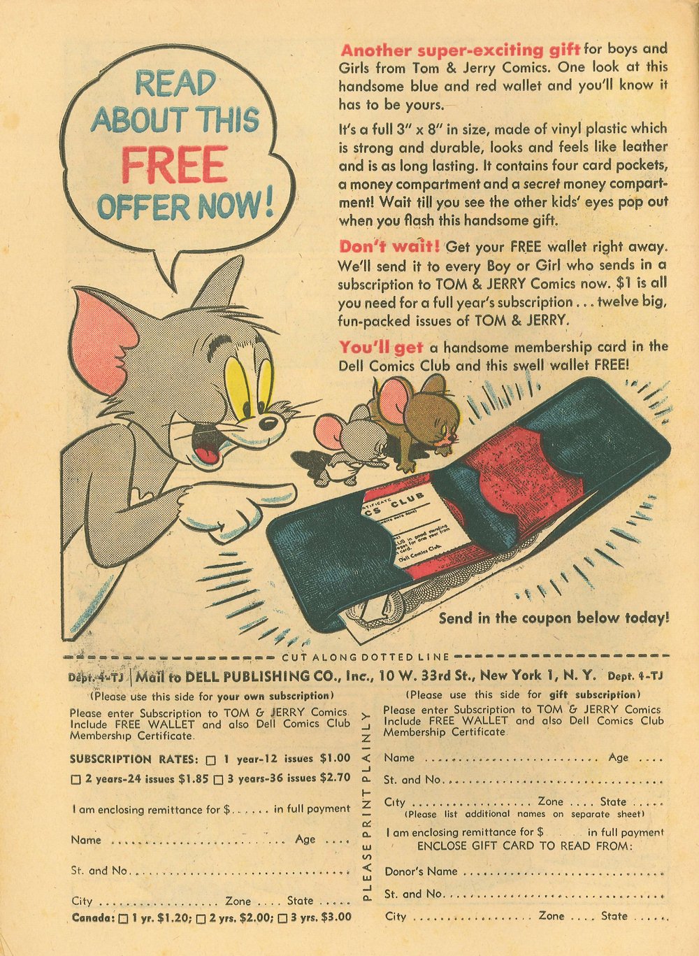 Read online Tom & Jerry Comics comic -  Issue #117 - 50