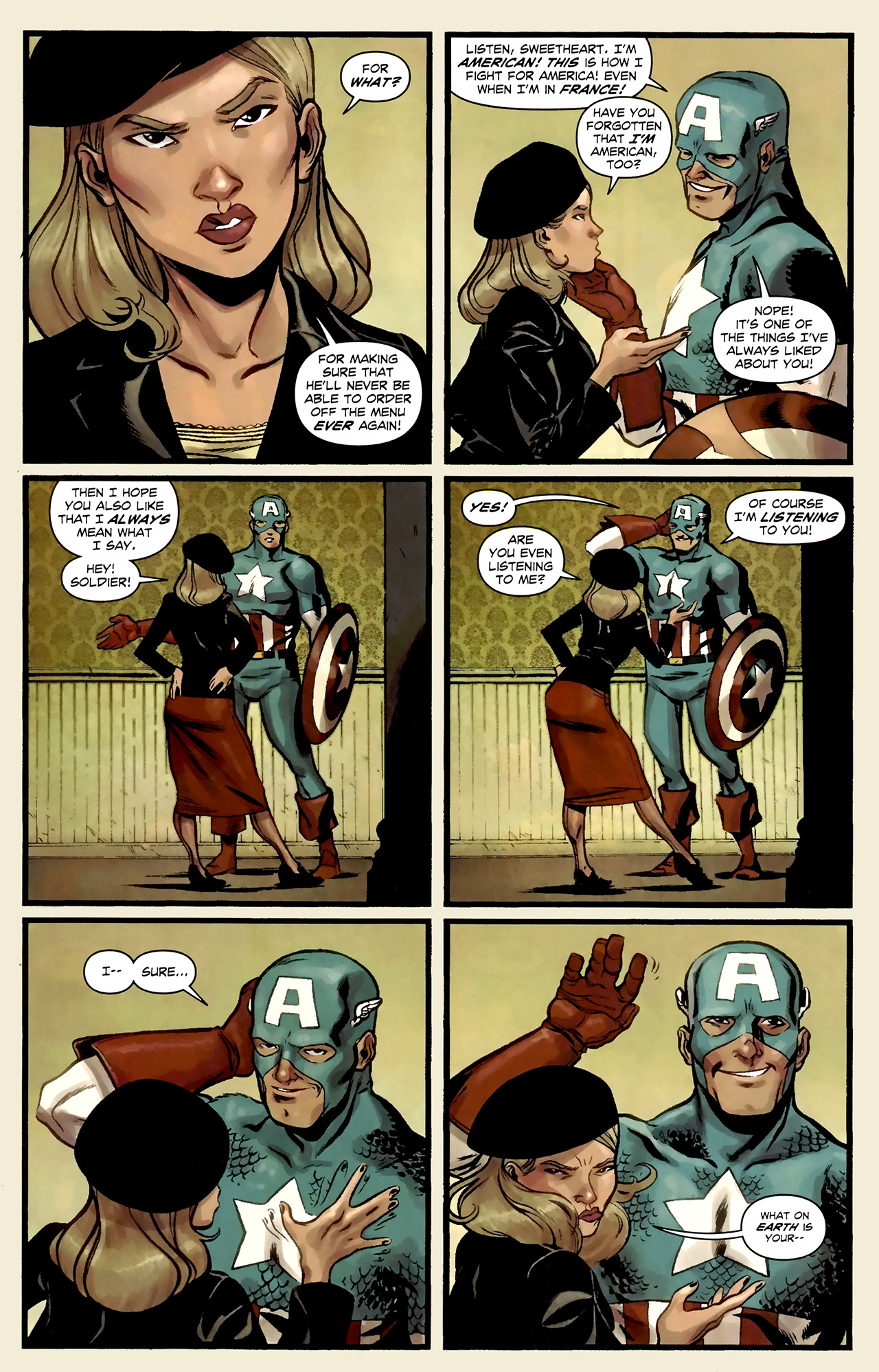 Captain America And The First Thirteen Full Page 13