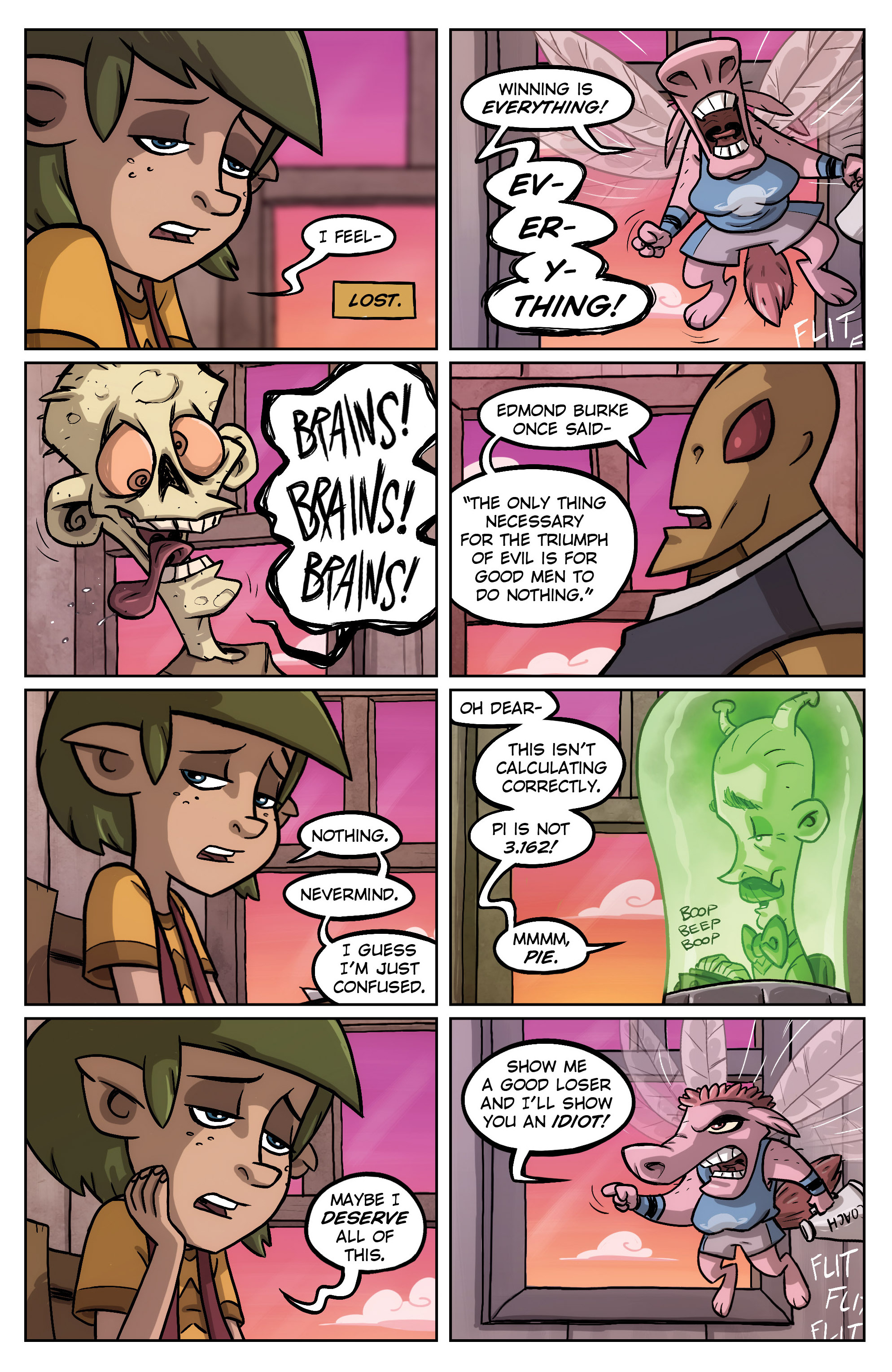Read online Oddly Normal (2014) comic -  Issue #4 - 8