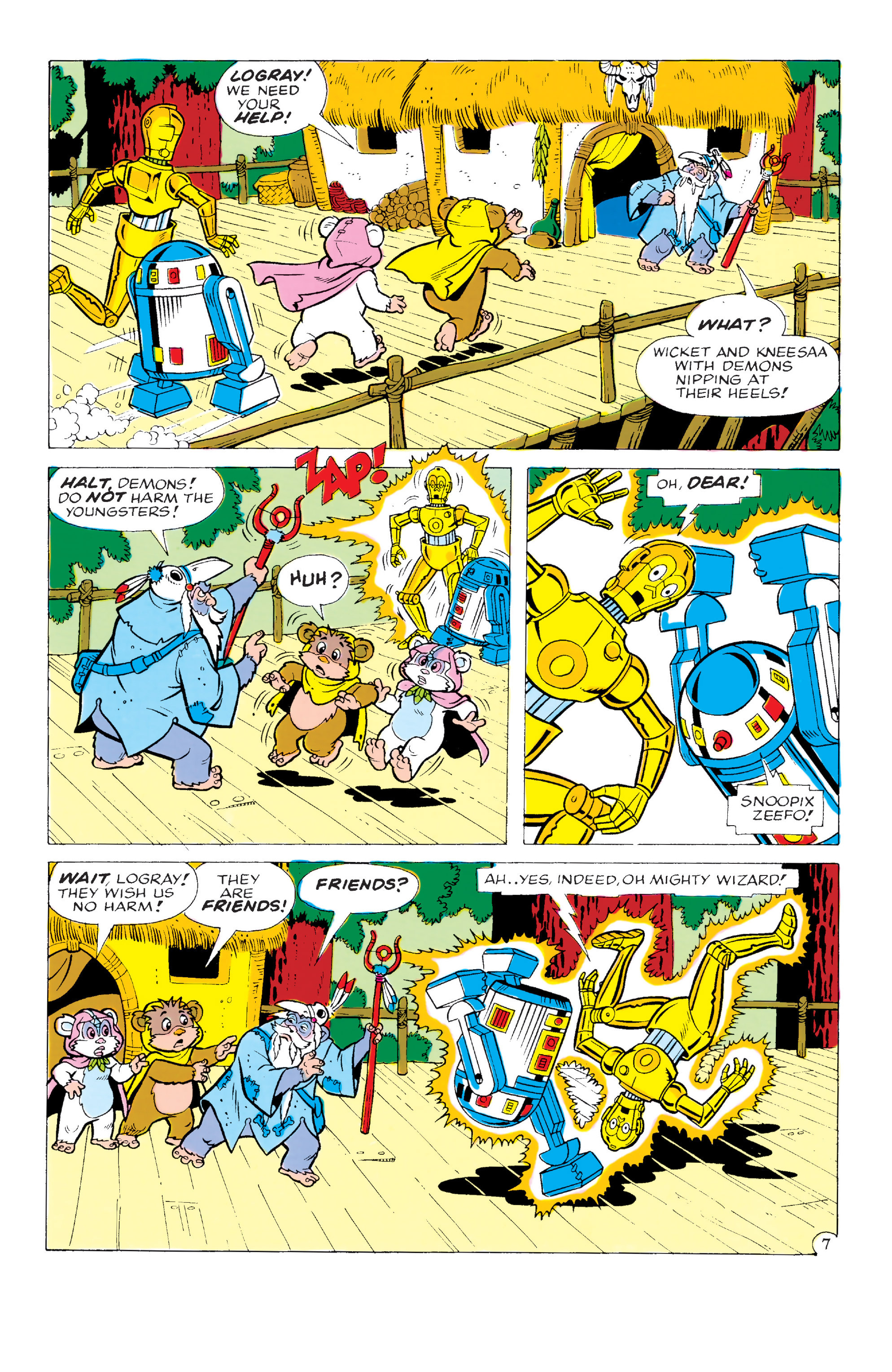 Read online Ewoks comic -  Issue #10 - 8