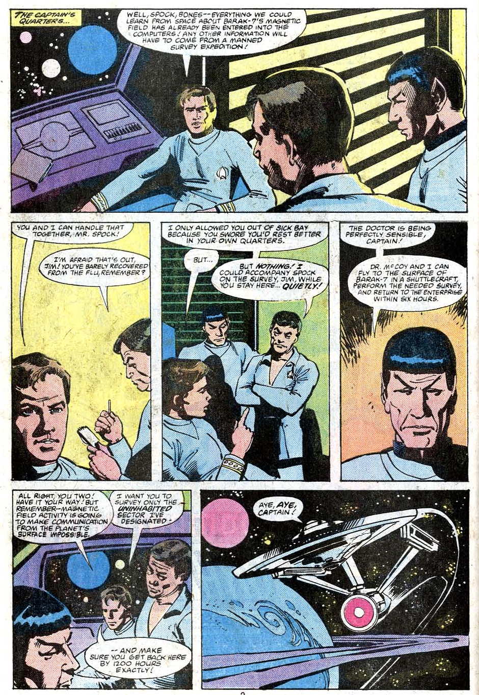 Read online Star Trek (1980) comic -  Issue #10 - 4