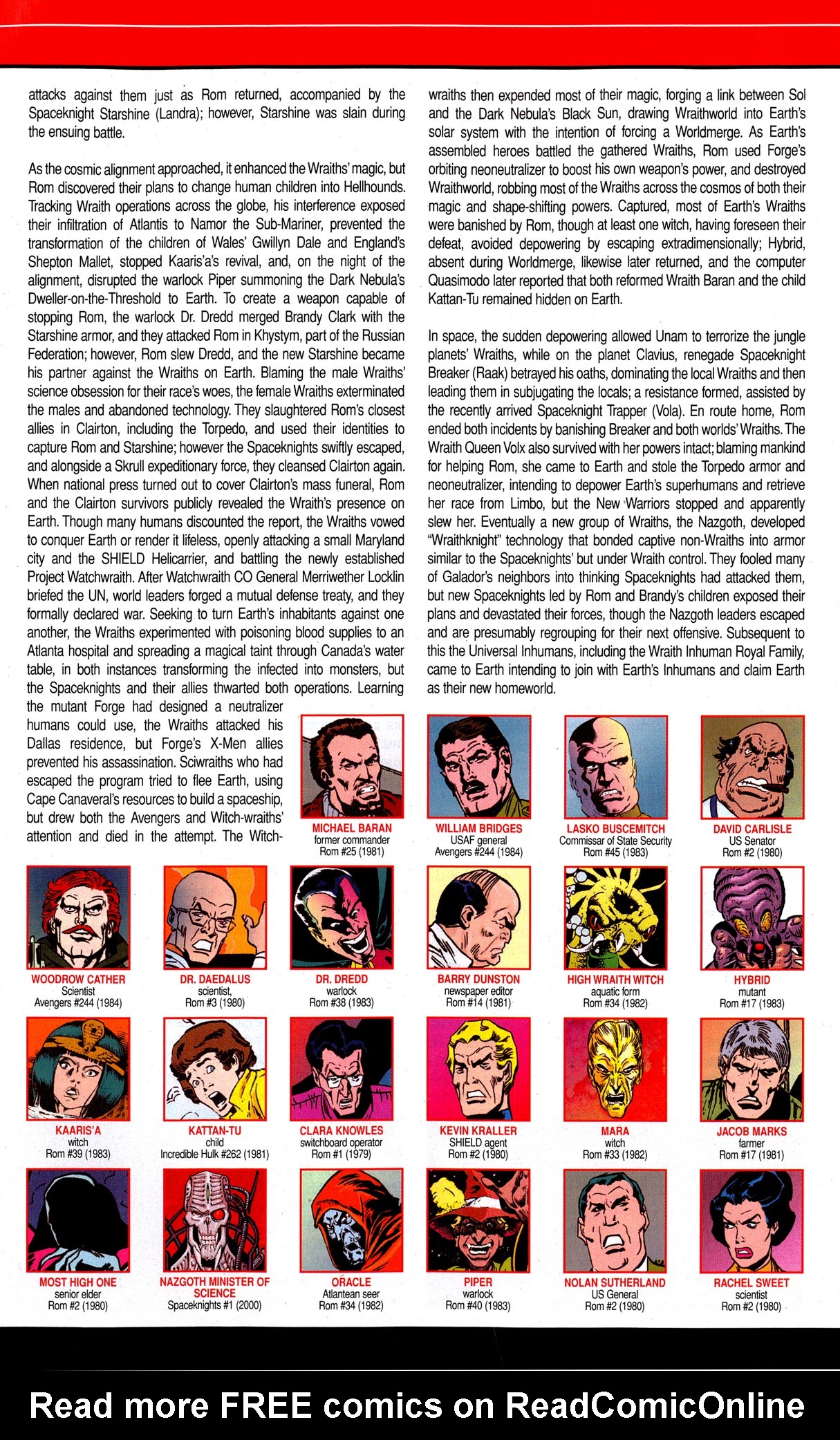 Read online Official Handbook of the Marvel Universe A To Z Update comic -  Issue #2 - 16