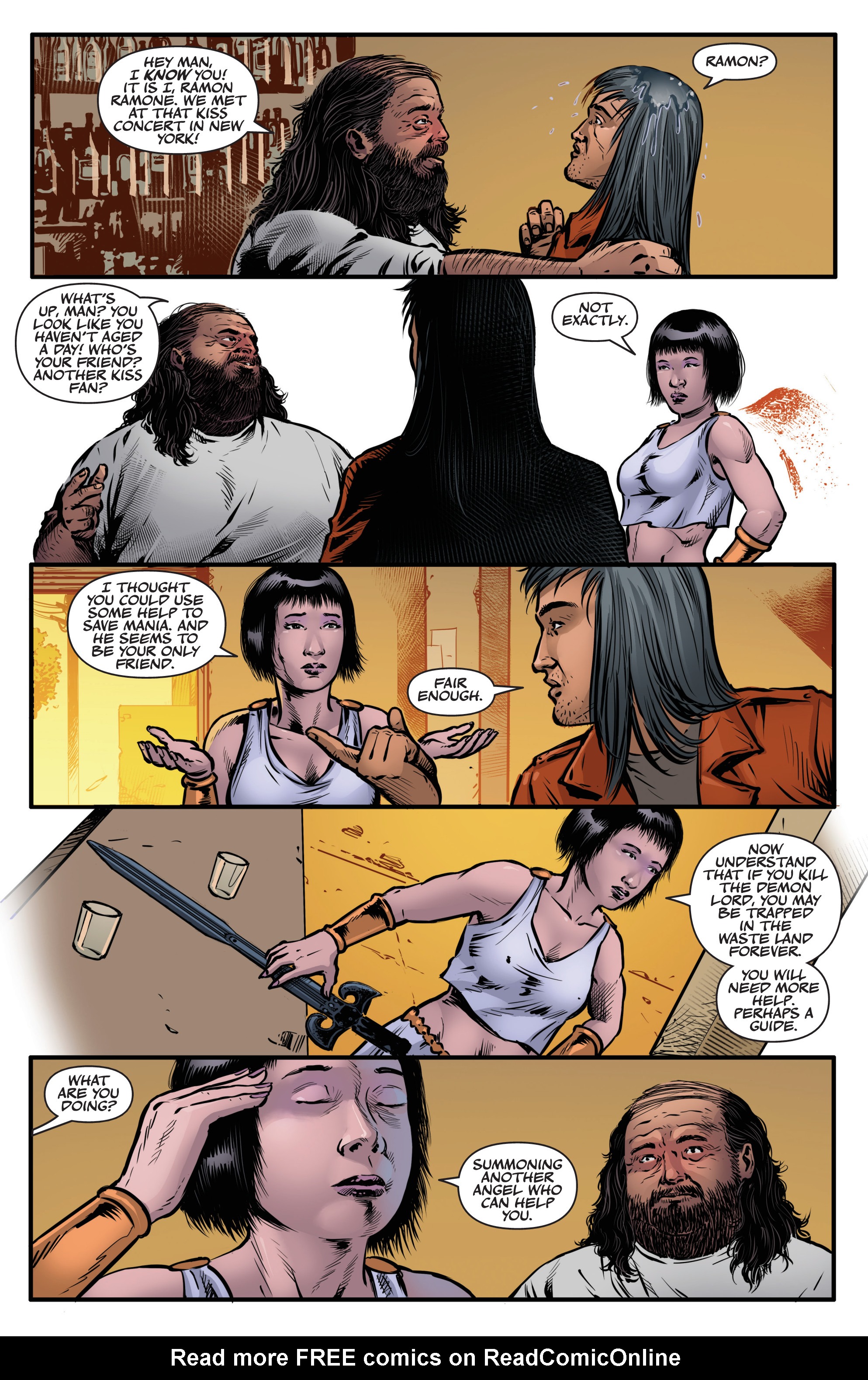 Read online KISS: The End comic -  Issue #4 - 16
