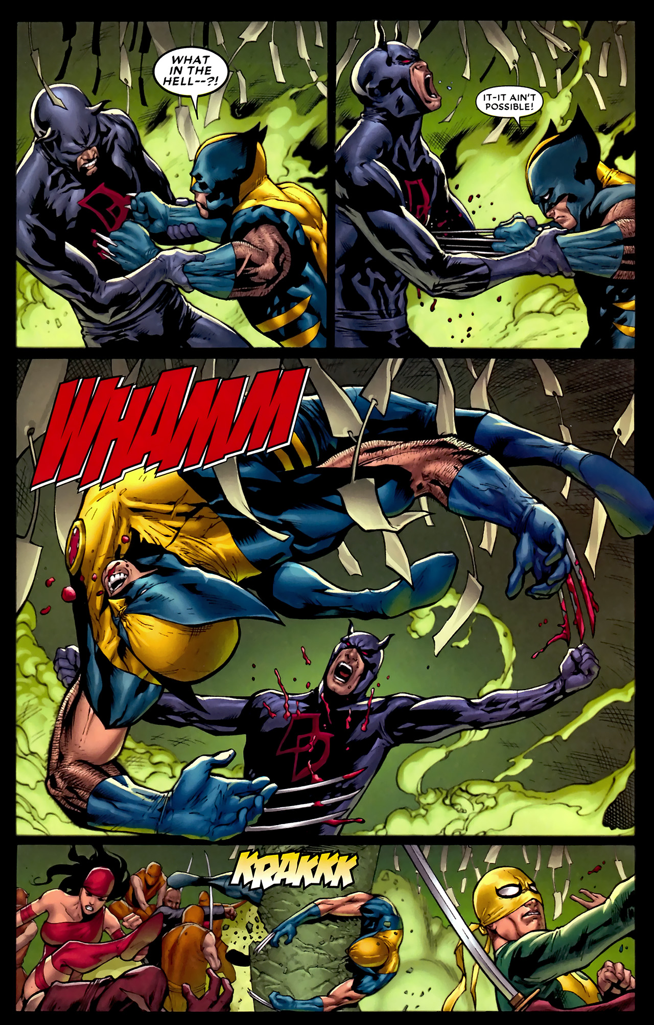 Read online Shadowland comic -  Issue #4 - 19