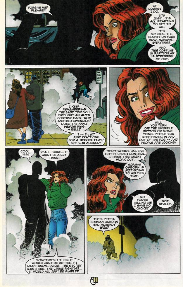 Read online Spider-Man (1990) comic -  Issue #91- Dusk Falls Over Manhattan - 13