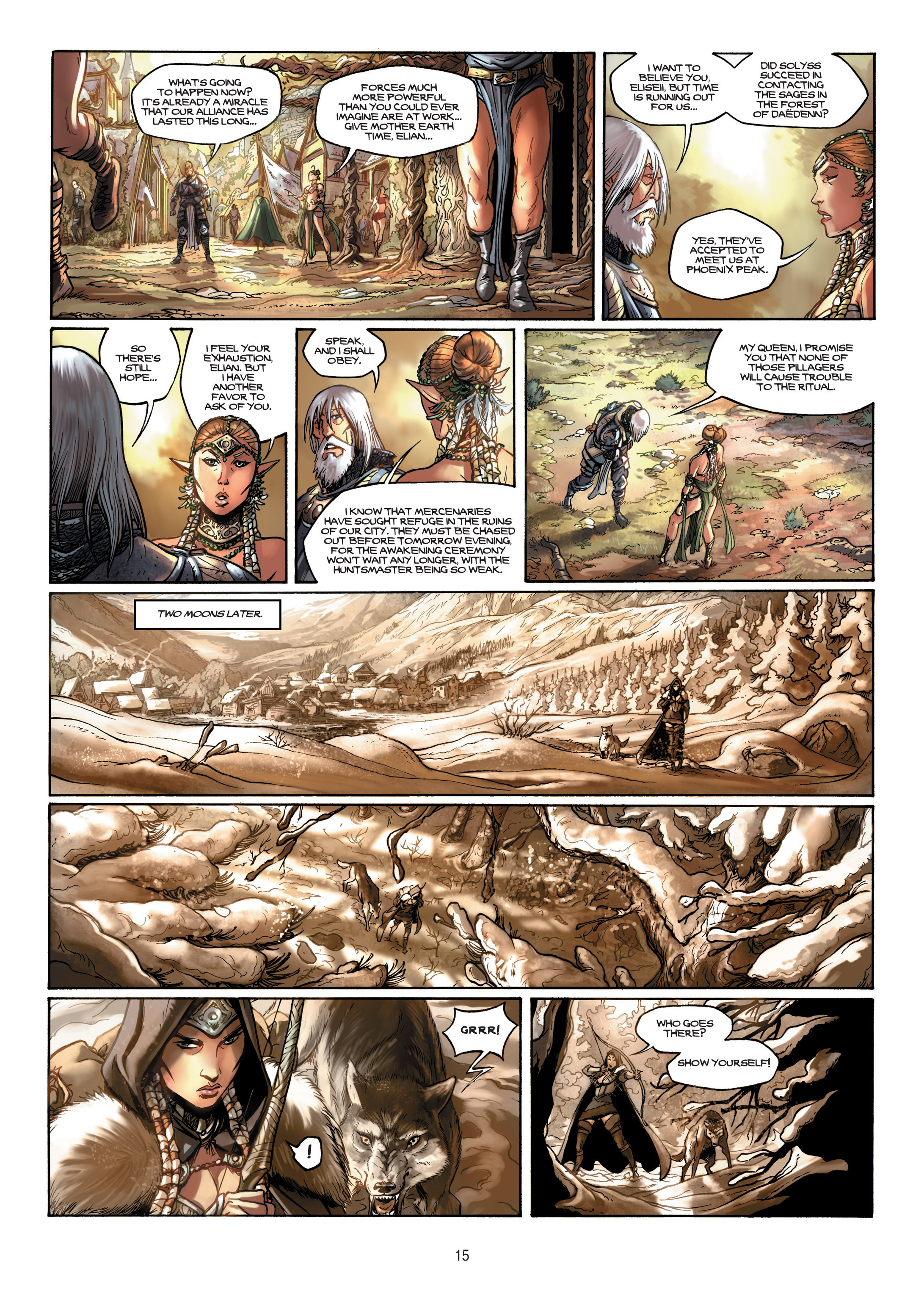 Read online Elves comic -  Issue #7 - 15