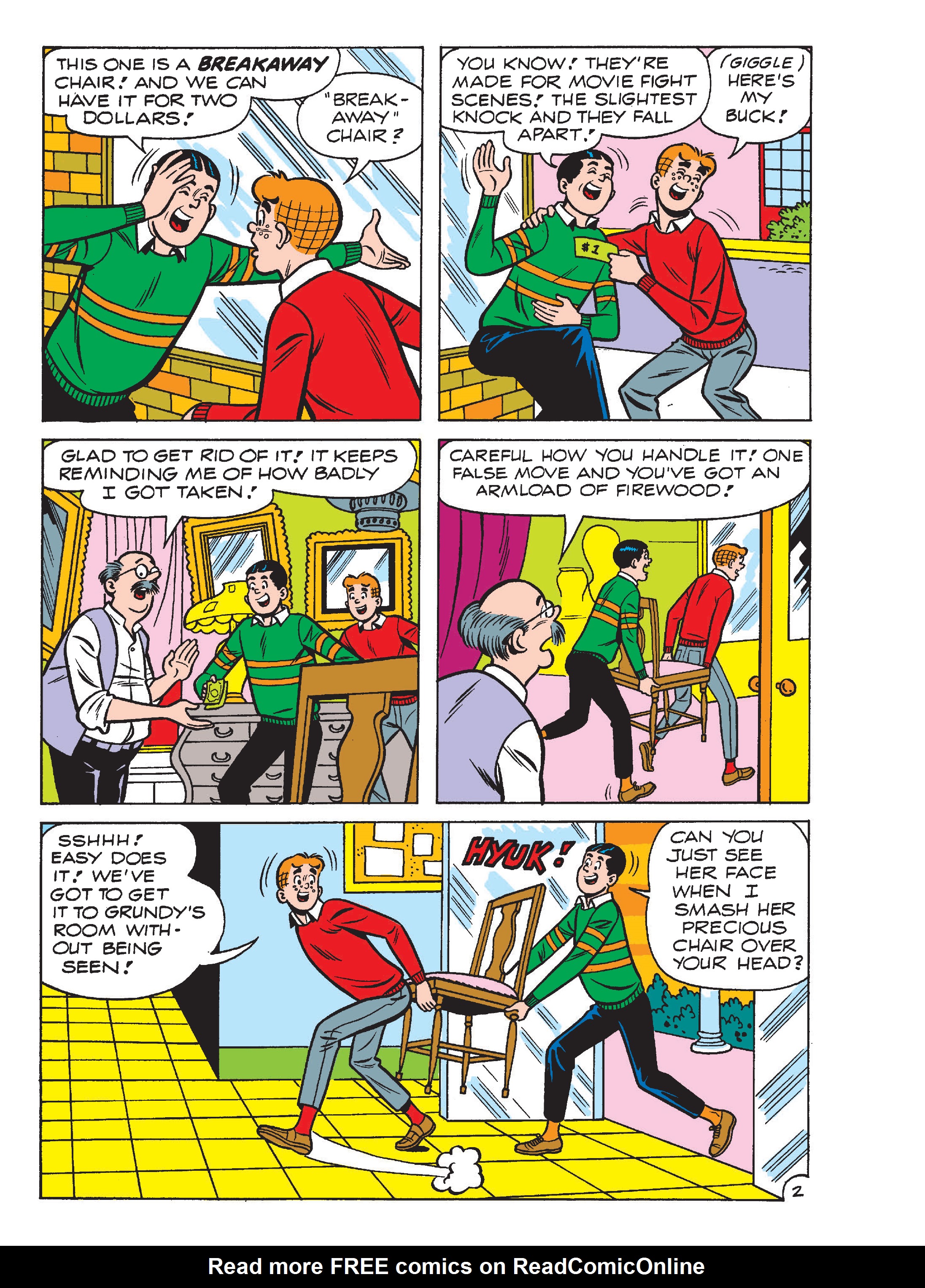 Read online World of Archie Double Digest comic -  Issue #76 - 72