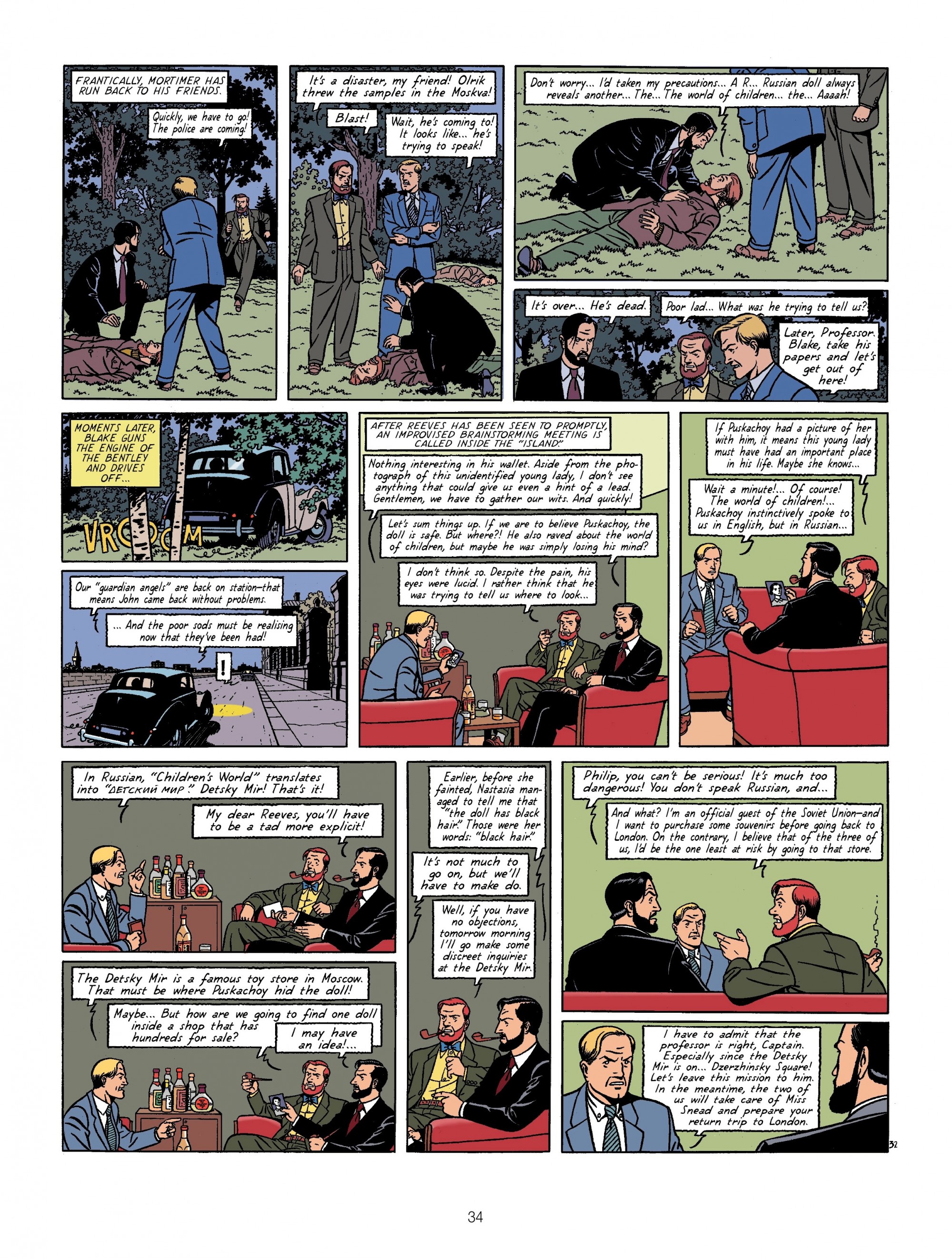 Read online Blake & Mortimer comic -  Issue #8 - 34