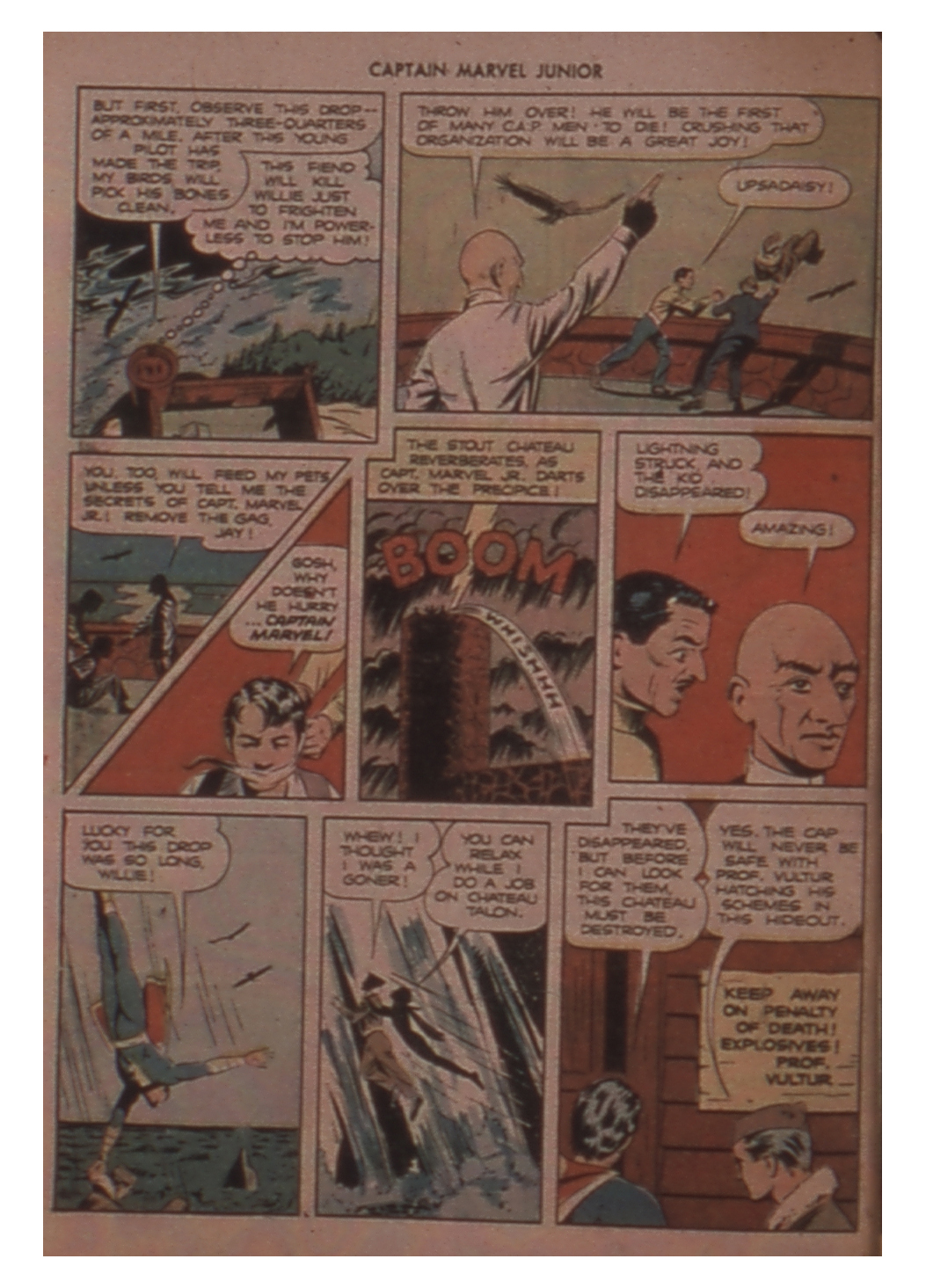 Read online Captain Marvel, Jr. comic -  Issue #24 - 8