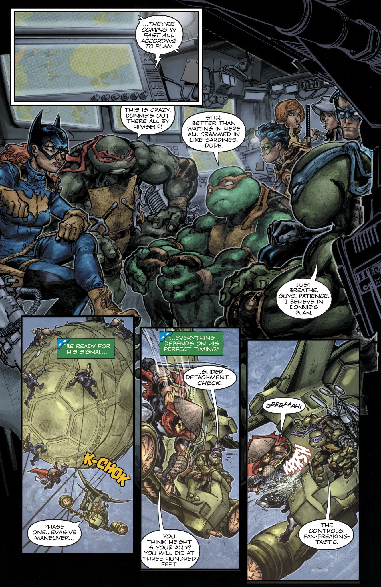Read online Batman/Teenage Mutant Ninja Turtles II comic -  Issue #6 - 5