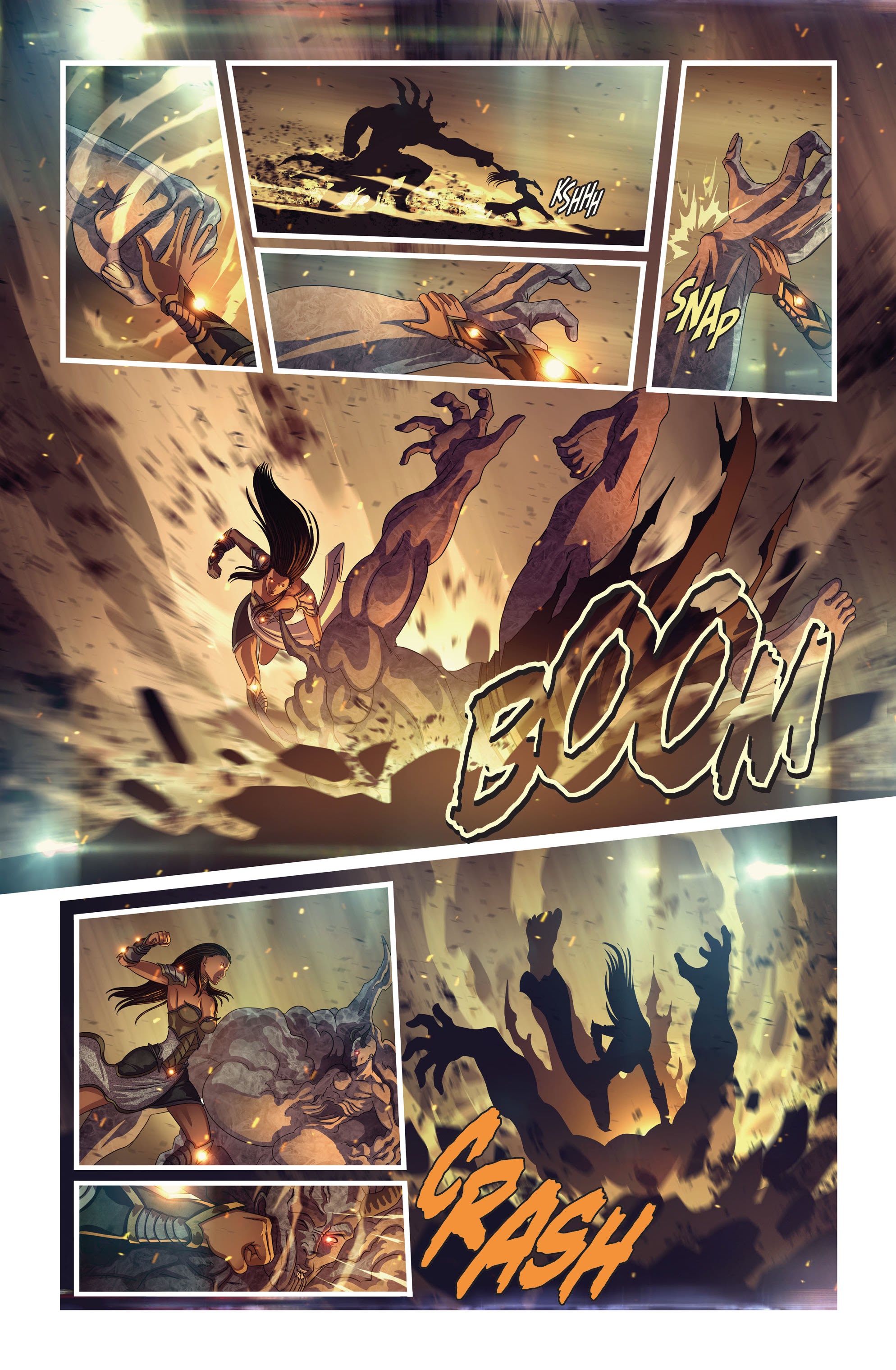 Read online Knights of the Golden Sun comic -  Issue #12 - 14