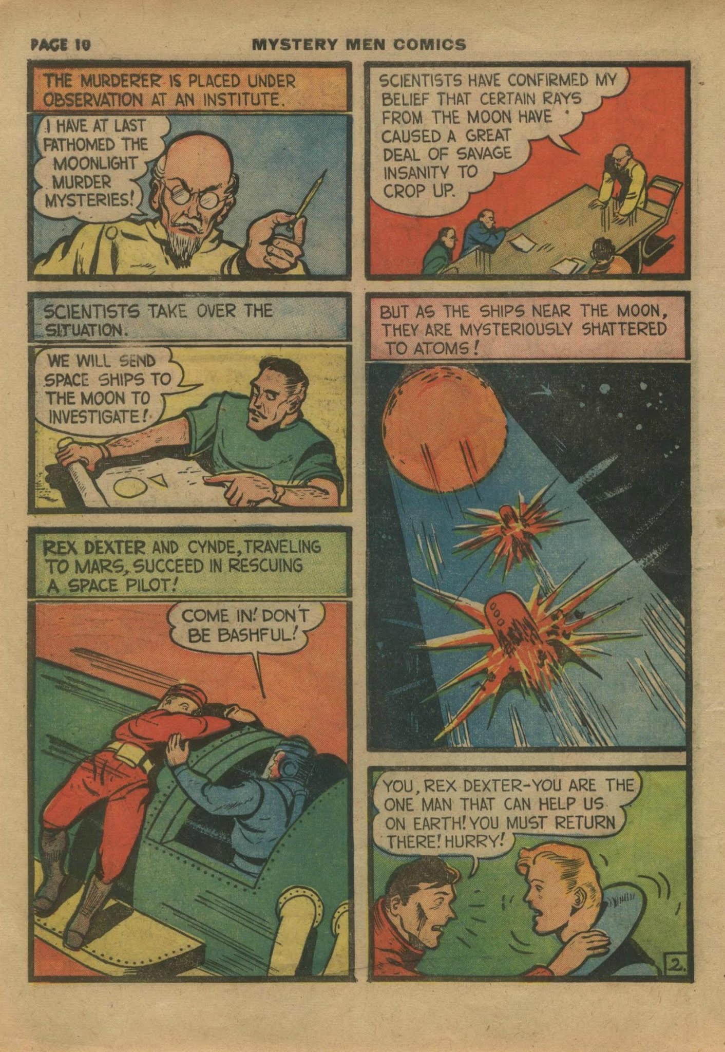 Read online Mystery Men Comics comic -  Issue #14 - 12