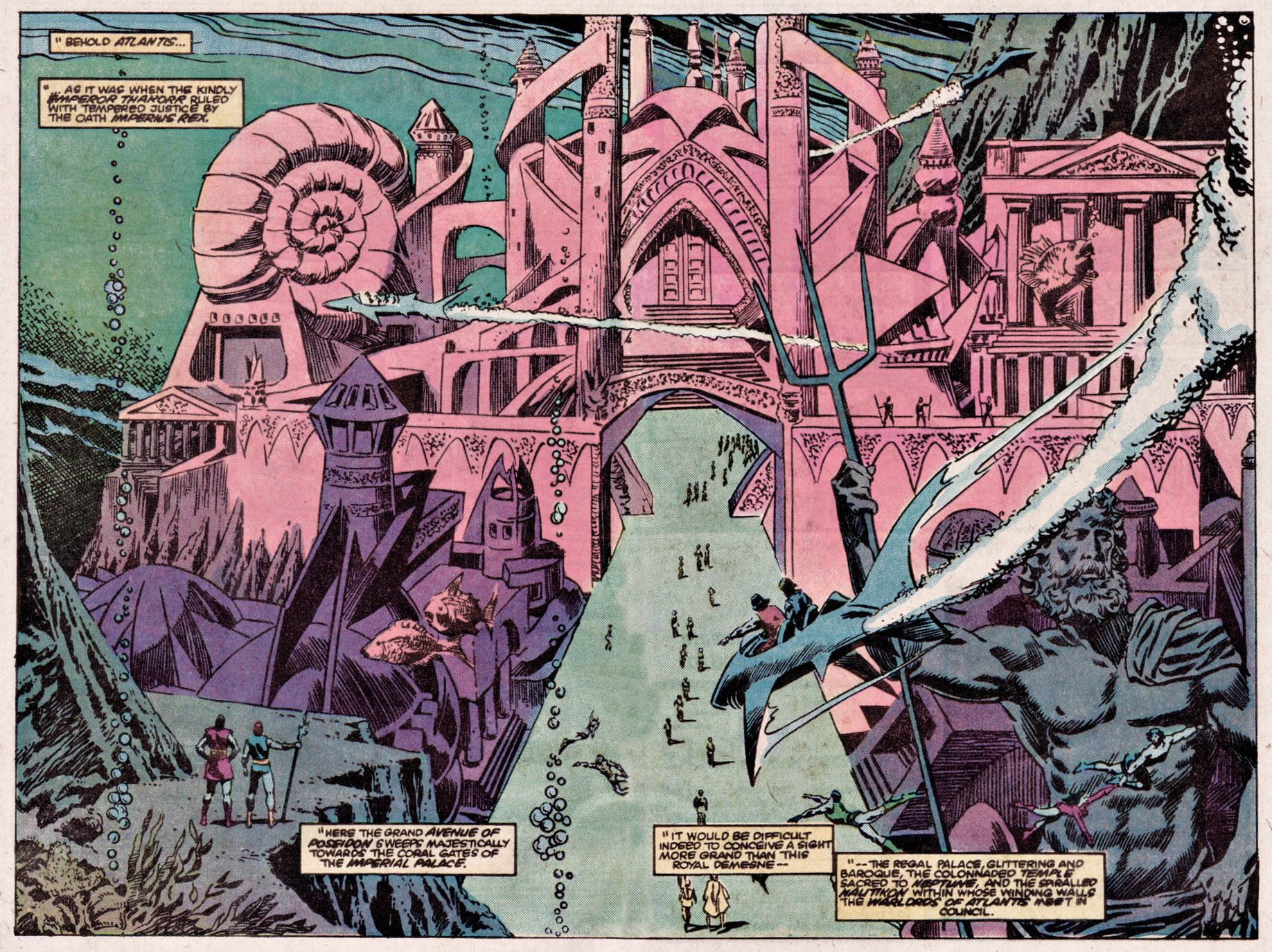 Read online What If? (1977) comic -  Issue #41 - The Sub-mariner had saved Atlantis from its destiny - 3
