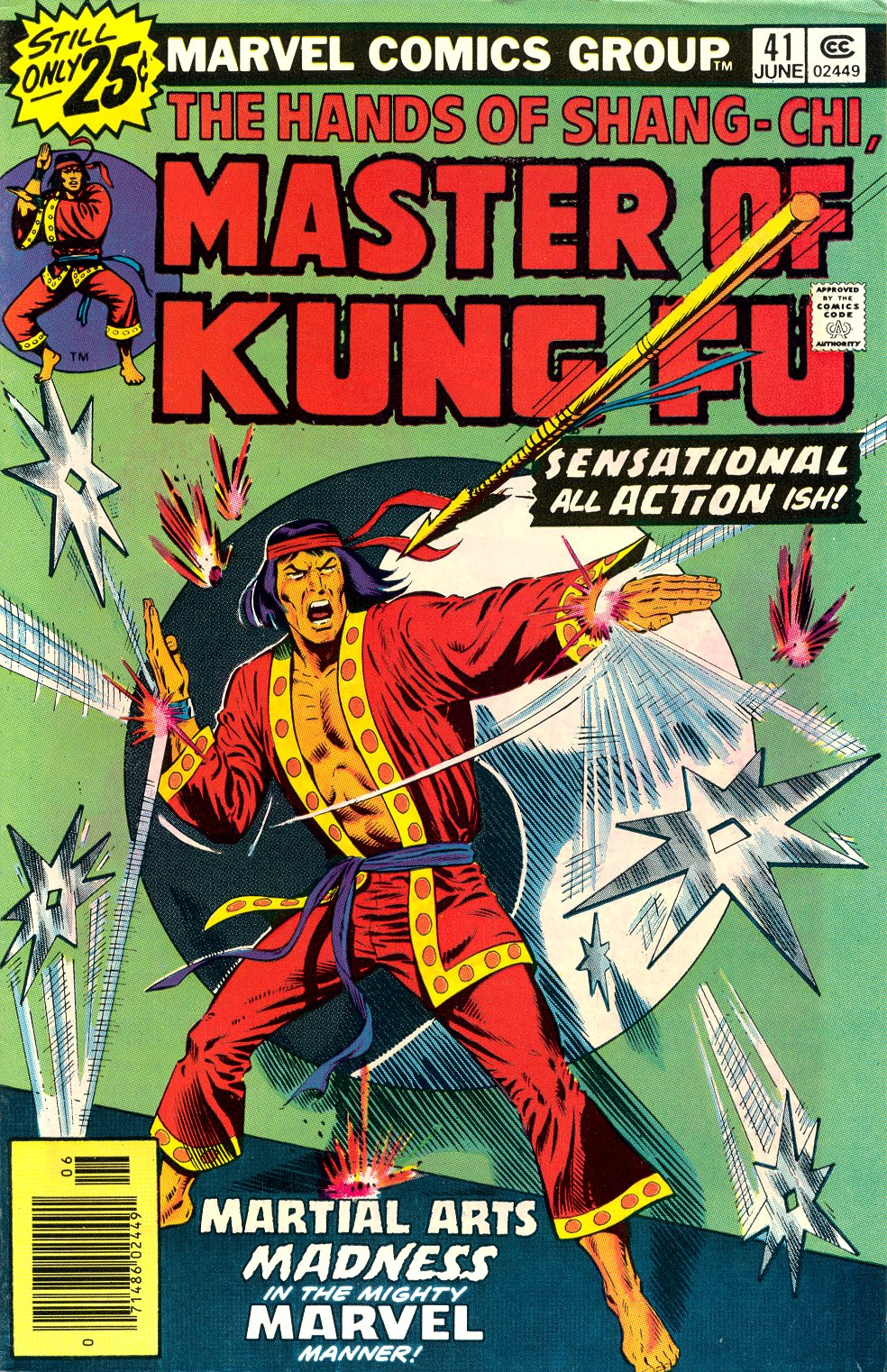 Read online Master of Kung Fu (1974) comic -  Issue #41 - 1