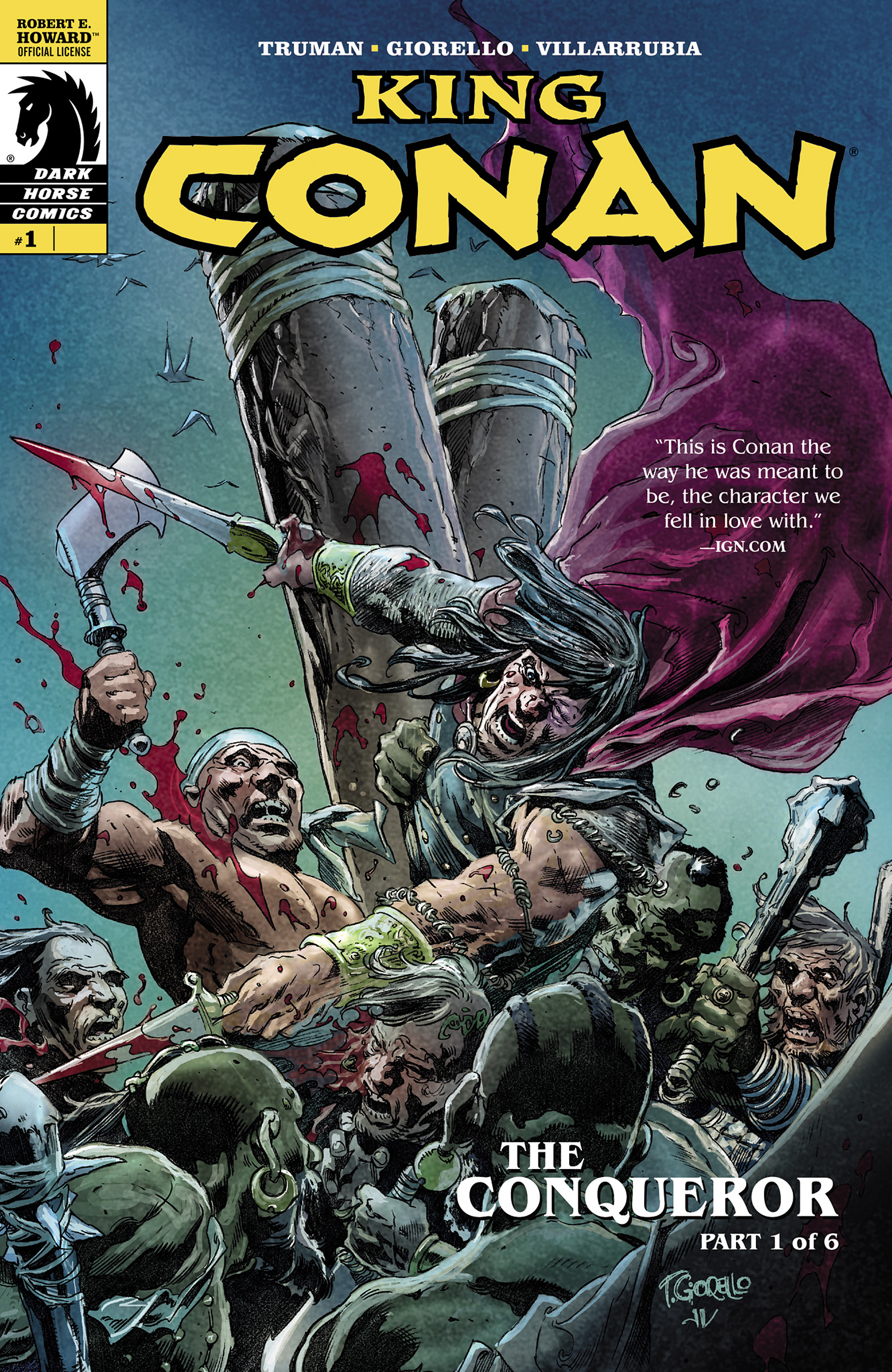Read online King Conan: The Conqueror comic -  Issue #1 - 1