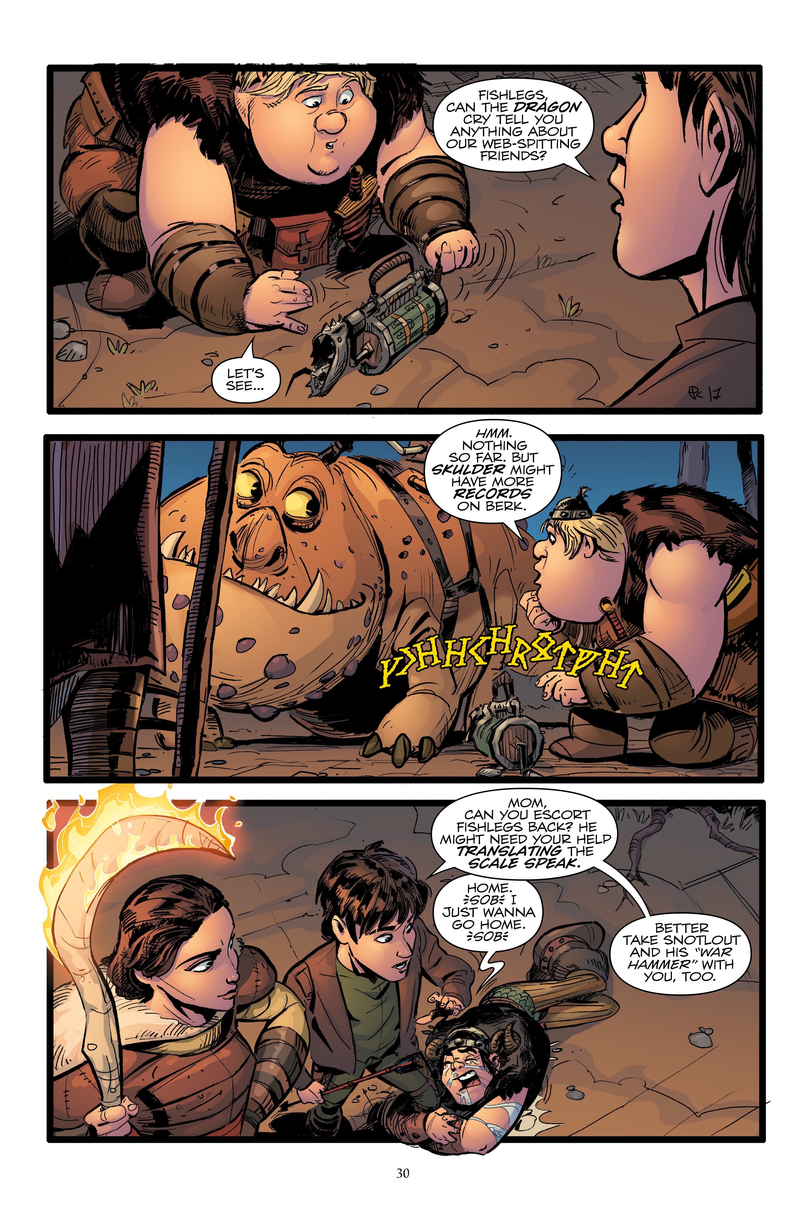 Read online How to Train Your Dragon: Dragonvine comic -  Issue # TPB - 30