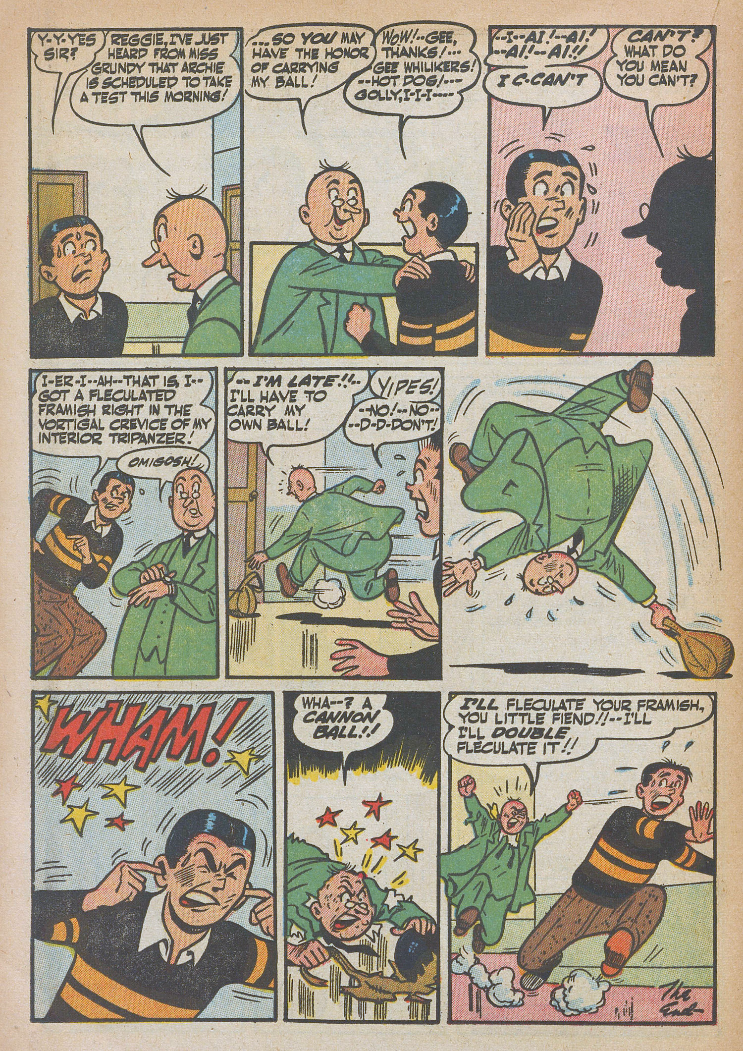 Read online Archie's Rival Reggie comic -  Issue #13 - 16