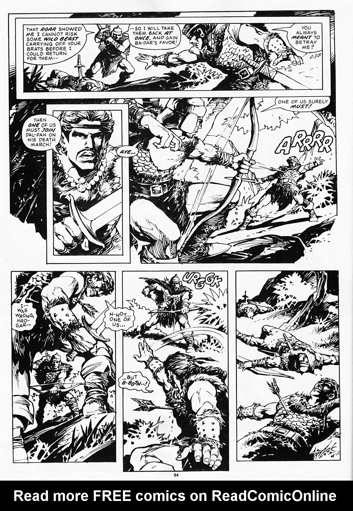 Read online The Savage Sword Of Conan comic -  Issue #190 - 56