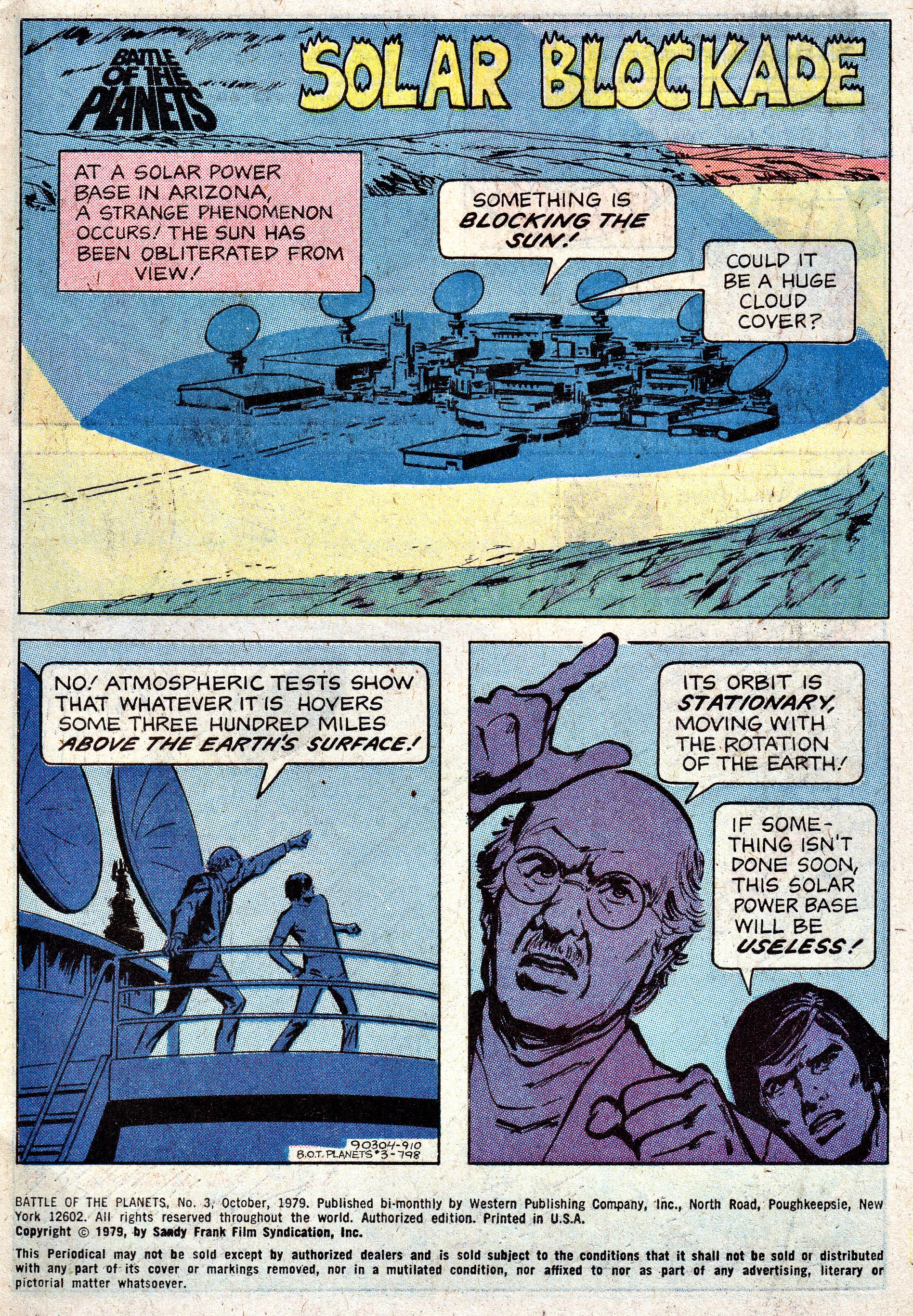 Read online Battle of the Planets (1979) comic -  Issue #3 - 2