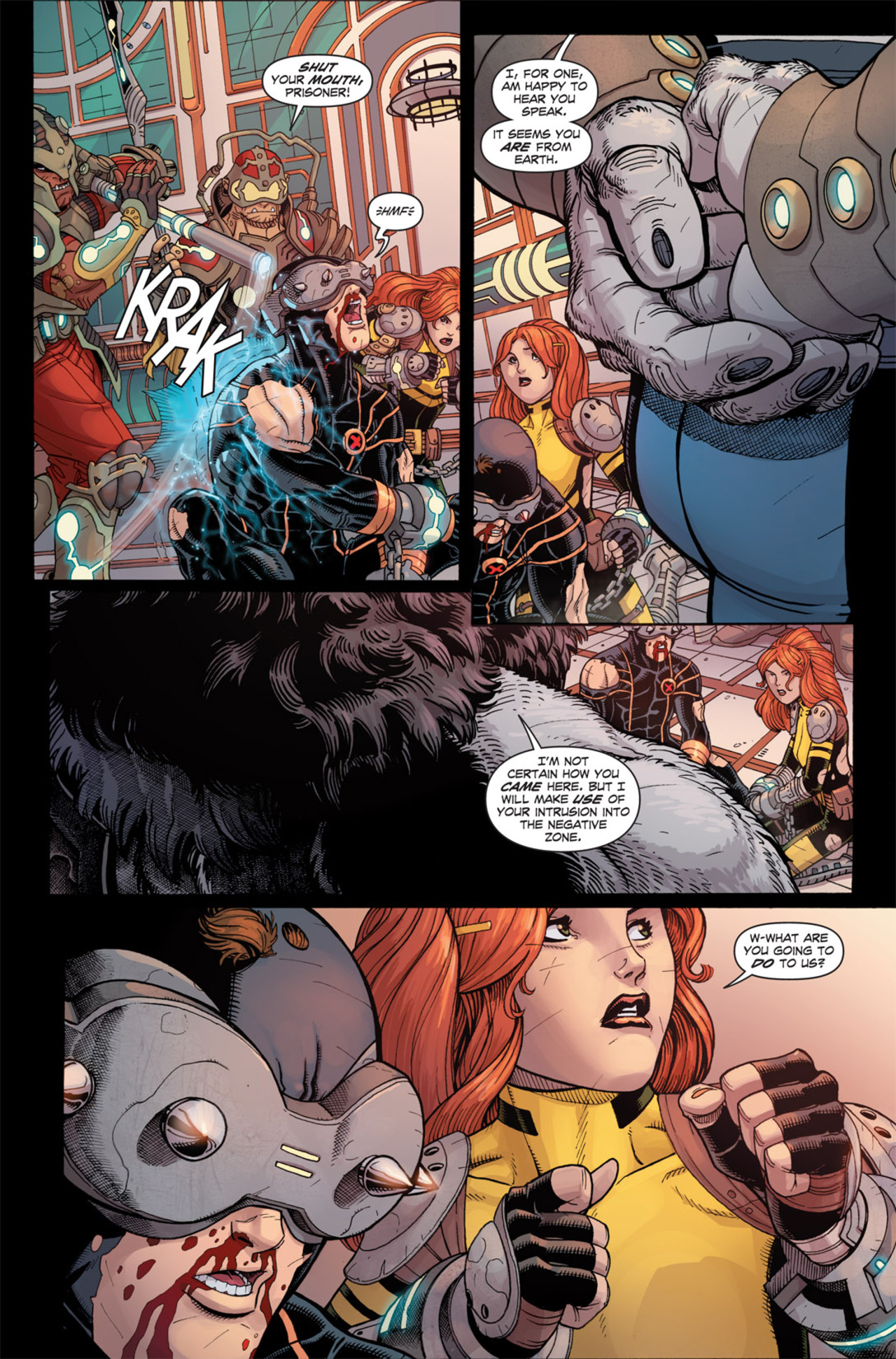 Read online X-Men/Steve Rogers: Escape From the Negative Zone comic -  Issue # TPB - 35