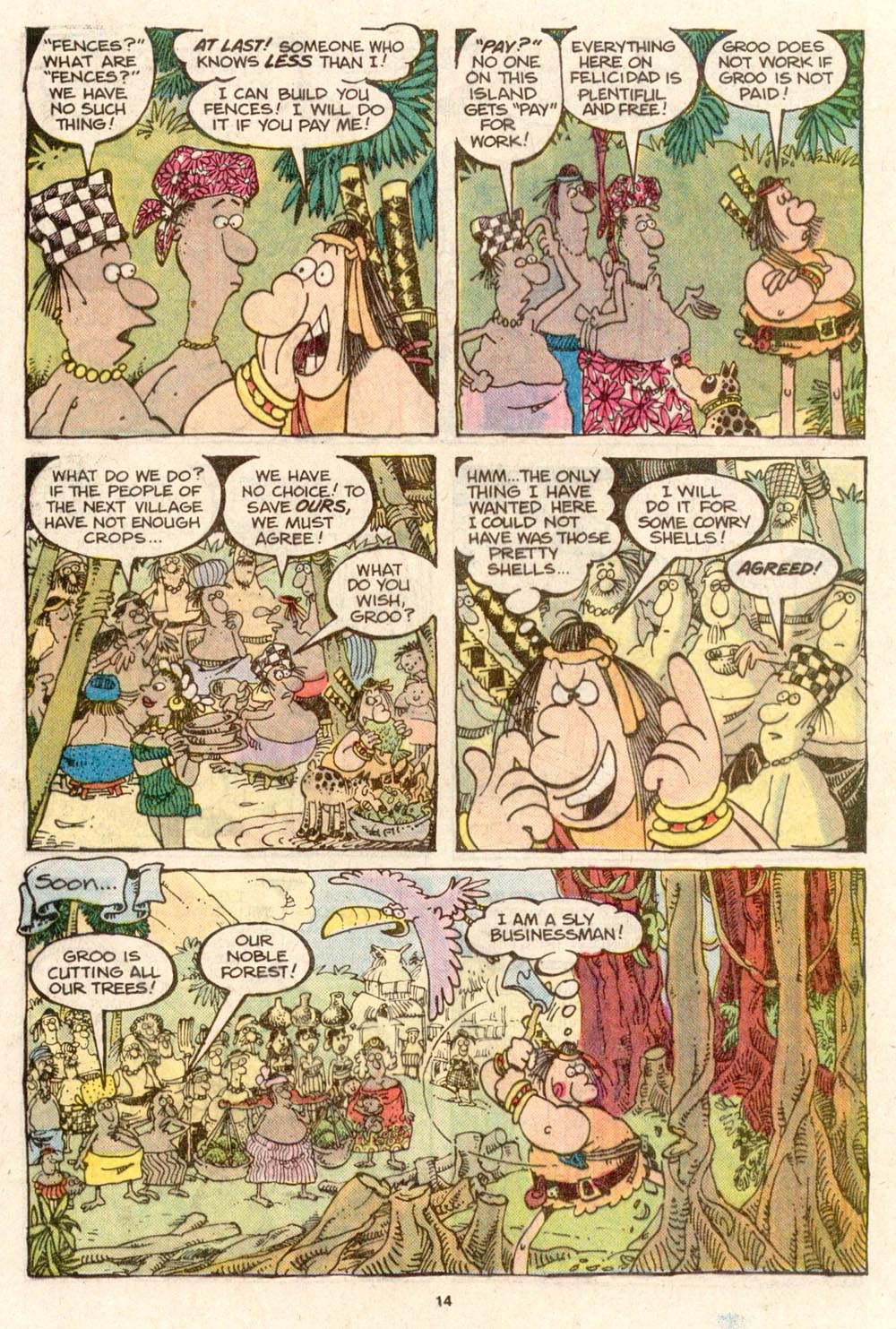 Read online Sergio Aragonés Groo the Wanderer comic -  Issue #55 - 14